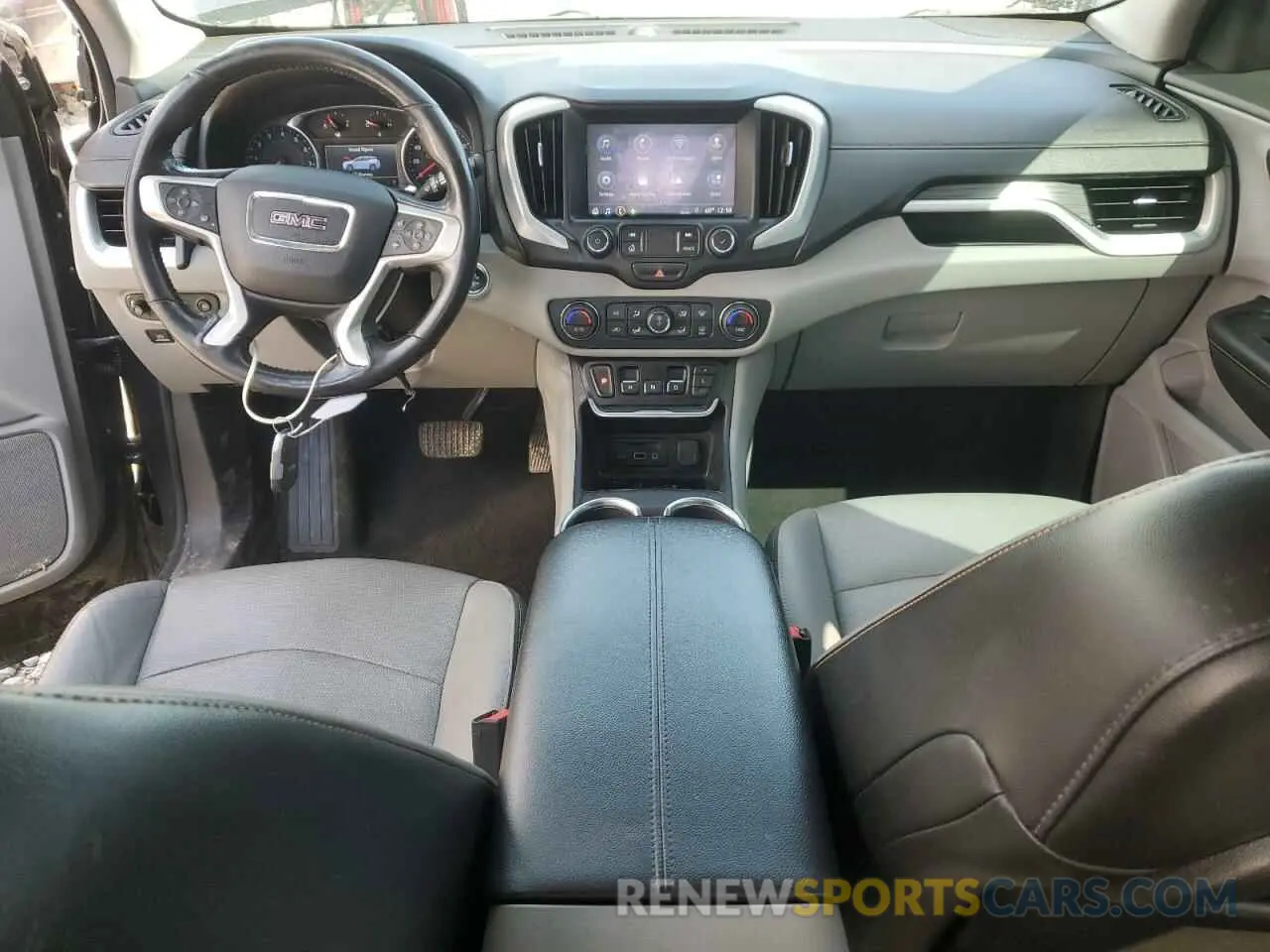 8 fotografías del automóvil dañado 3GKALVEX7KL358821 GMC TERRAIN 2019