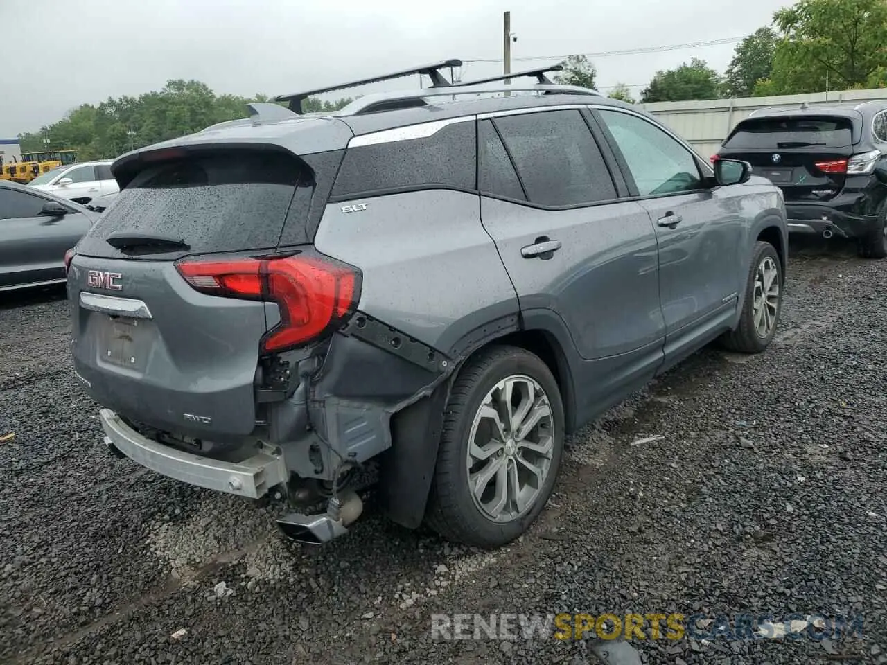 3 fotografías del automóvil dañado 3GKALVEX8KL383789 GMC TERRAIN 2019