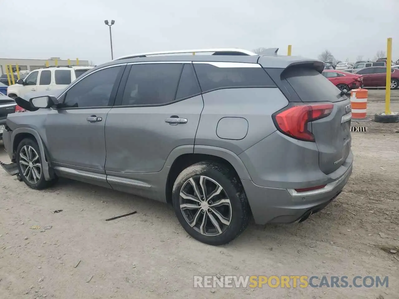 2 fotografías del automóvil dañado 3GKALXEX5KL265114 GMC TERRAIN 2019
