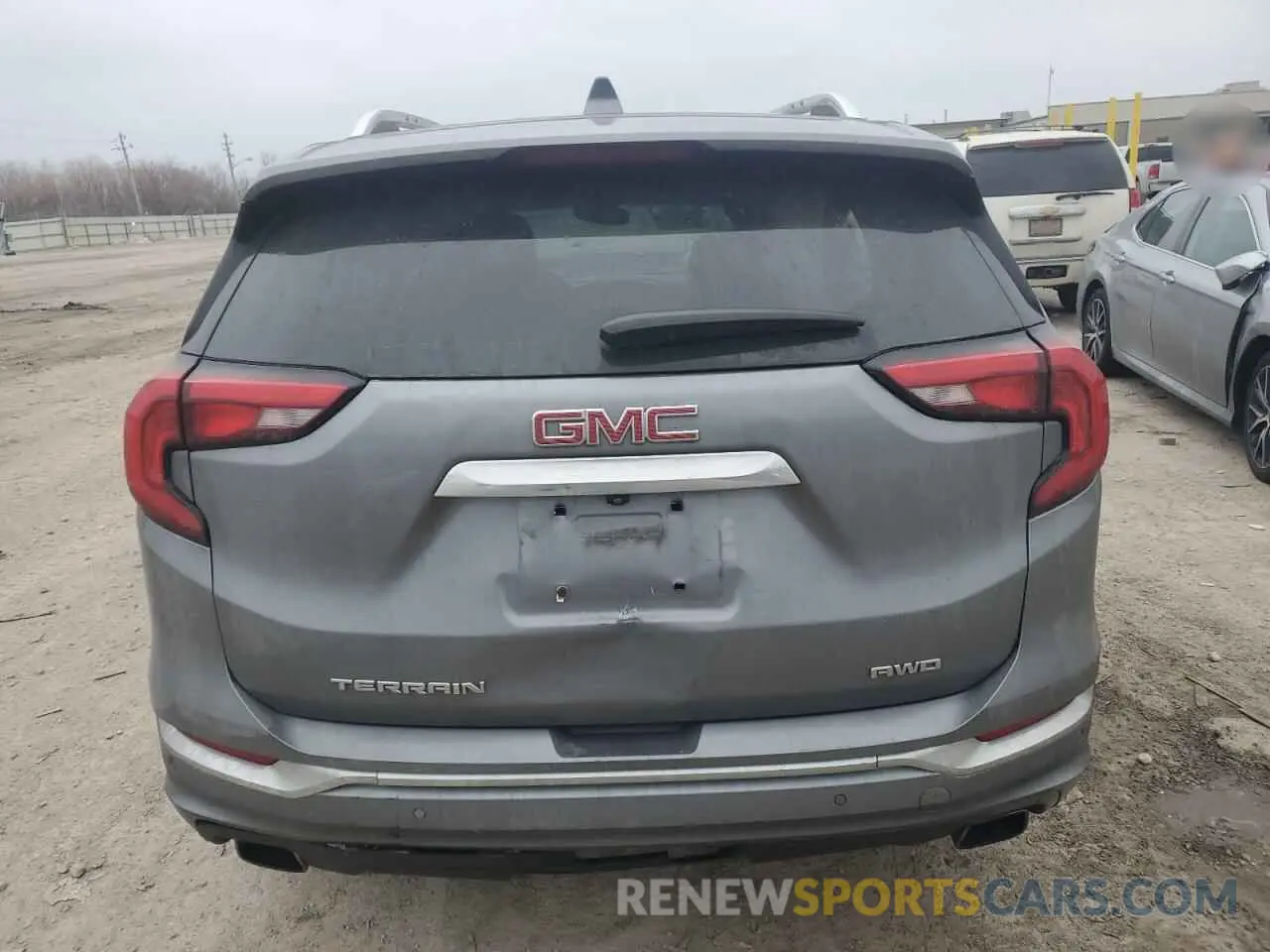 6 fotografías del automóvil dañado 3GKALXEX5KL265114 GMC TERRAIN 2019
