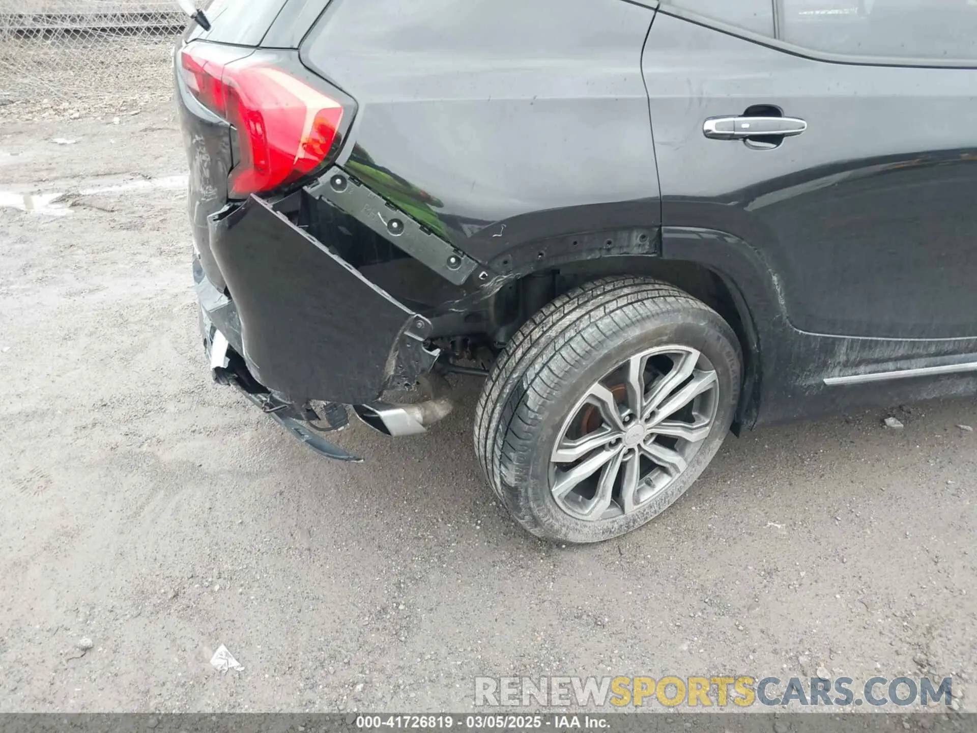 6 fotografías del automóvil dañado 3GKALXEX6KL204788 GMC TERRAIN 2019