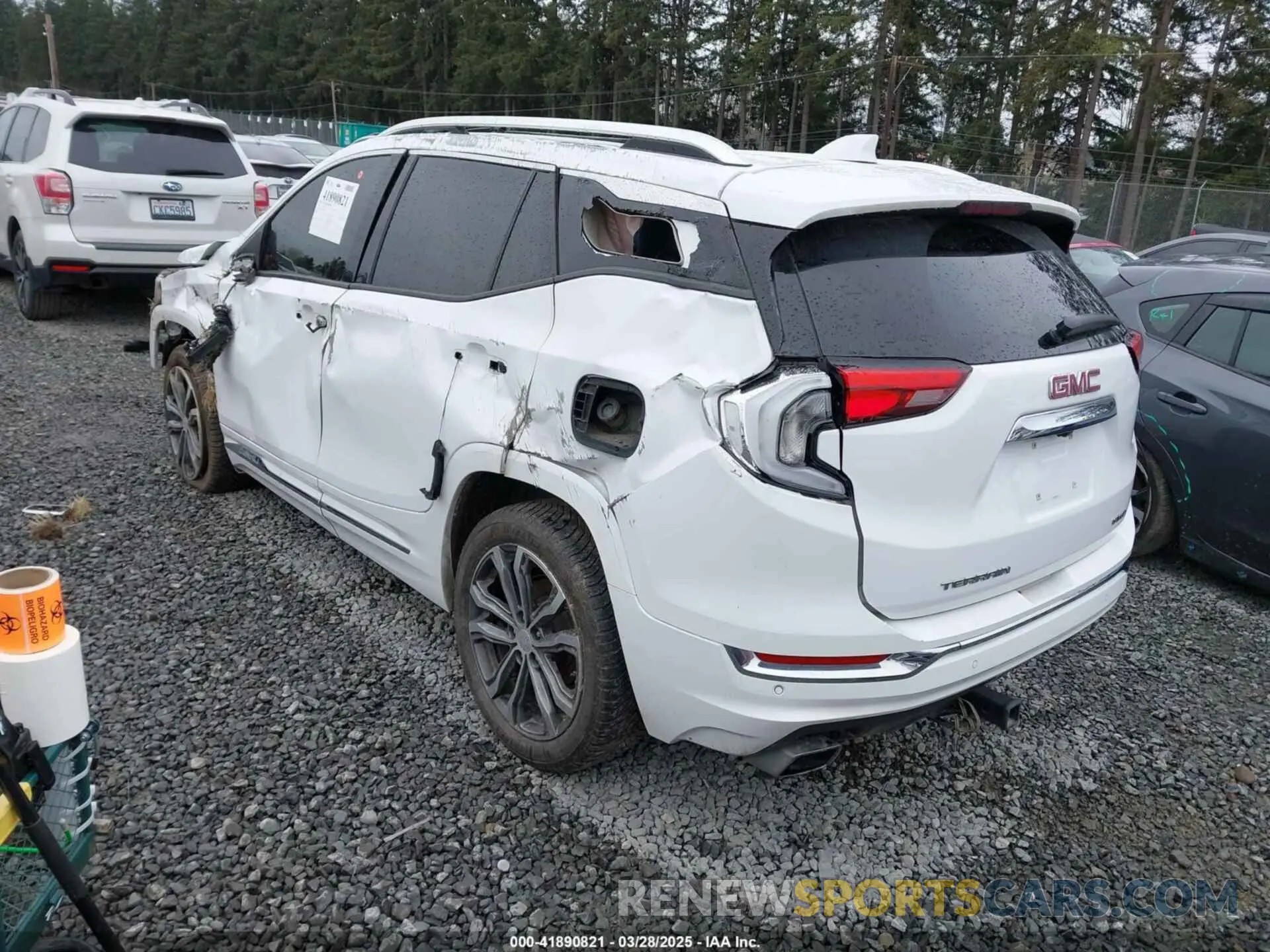 3 fotografías del automóvil dañado 3GKALXEX7KL189721 GMC TERRAIN 2019