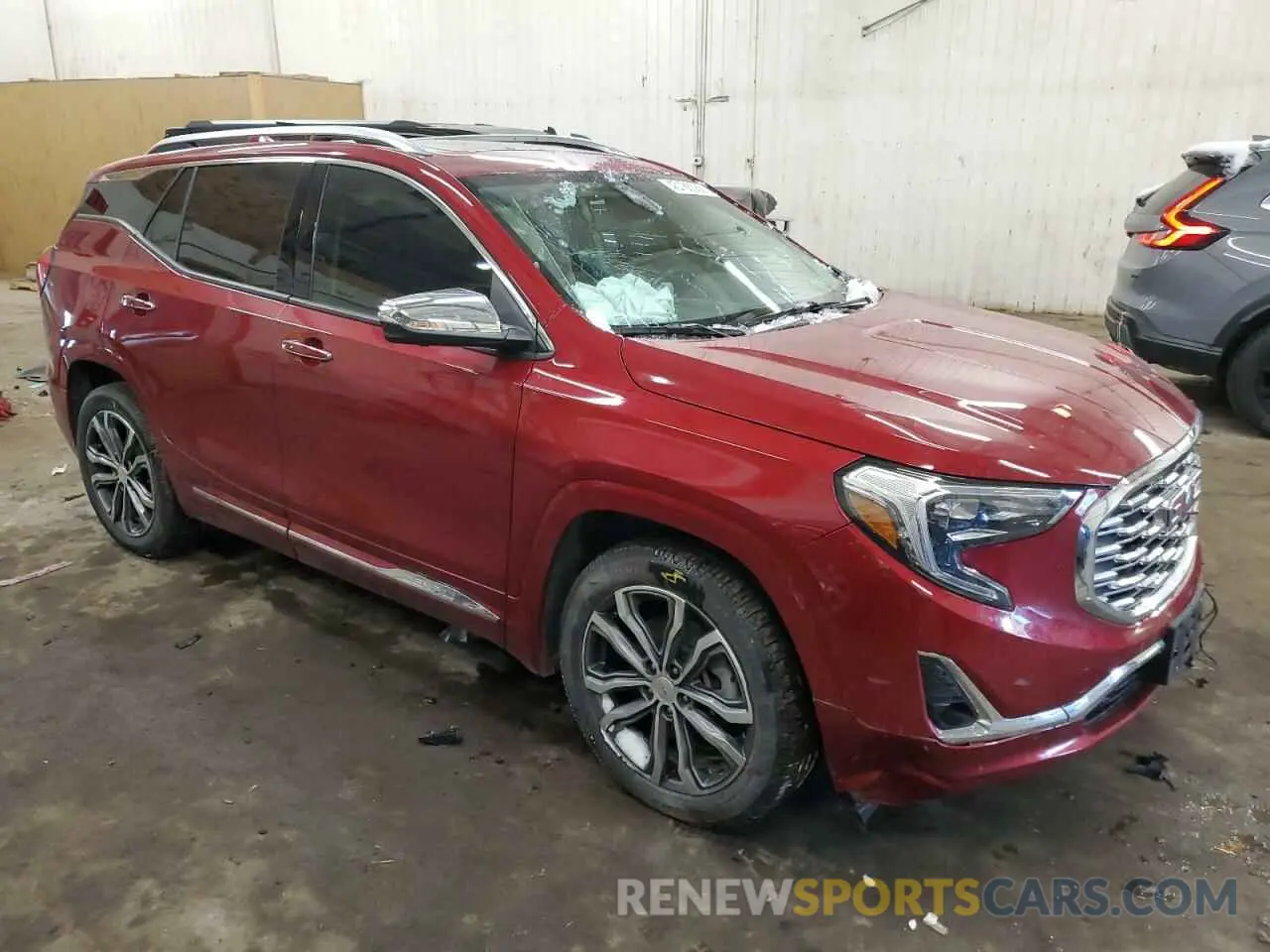 4 fotografías del automóvil dañado 3GKALXEX7KL289270 GMC TERRAIN 2019