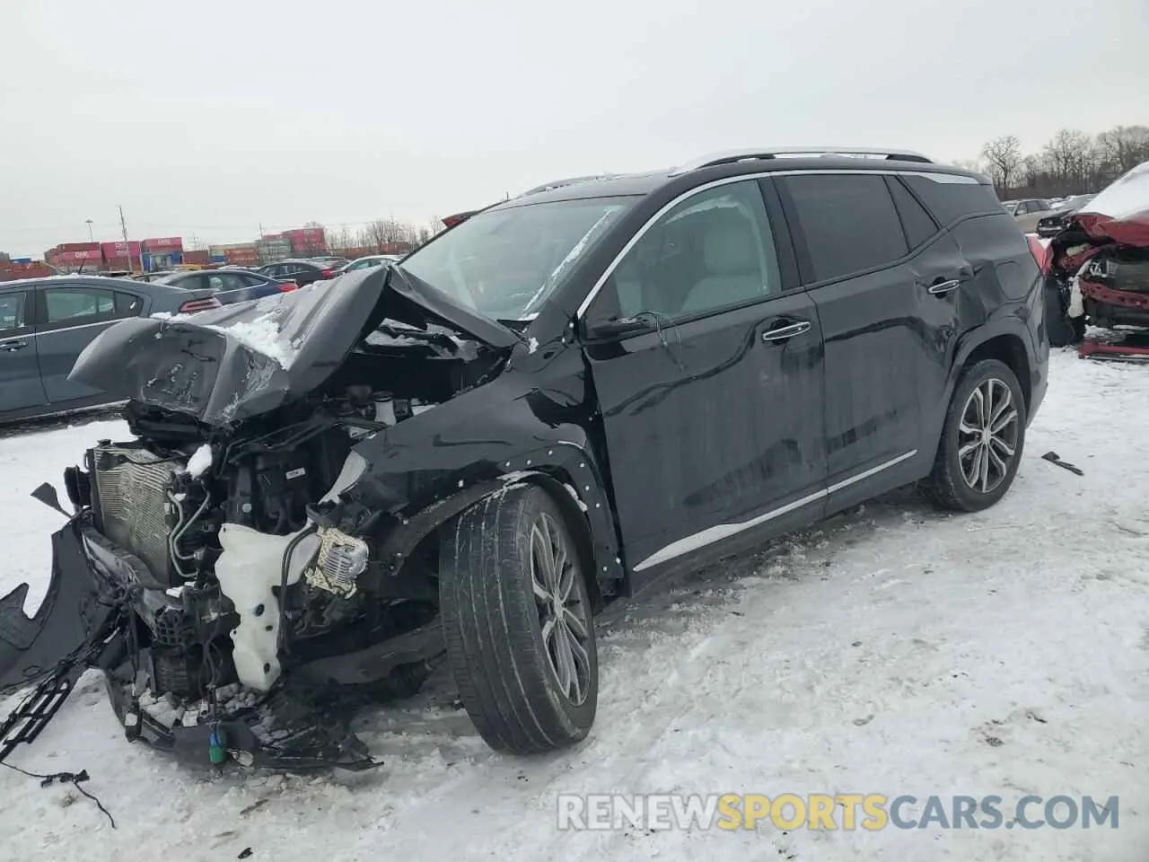 1 fotografías del automóvil dañado 3GKALXEX9KL224548 GMC TERRAIN 2019