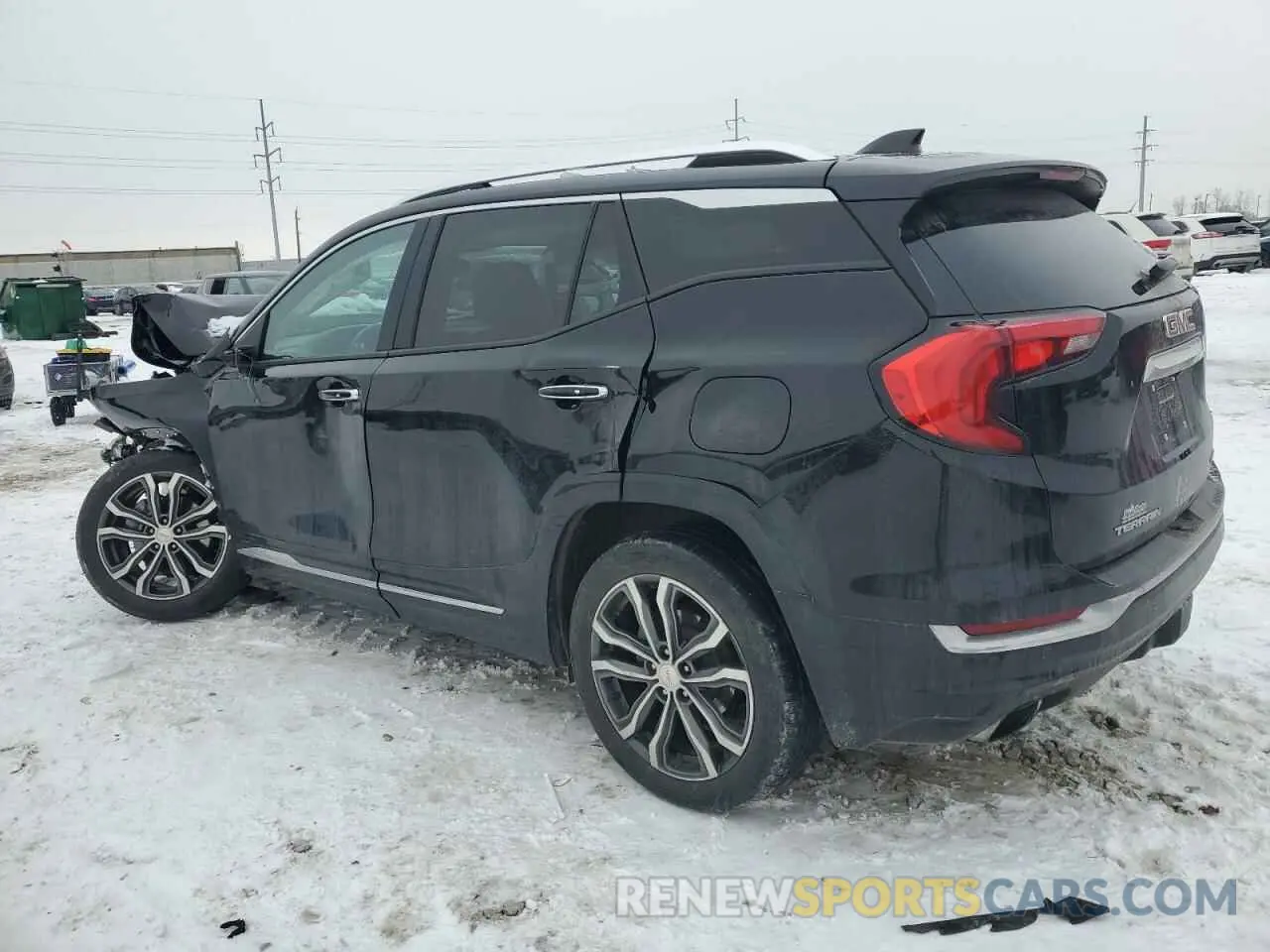 2 fotografías del automóvil dañado 3GKALXEX9KL224548 GMC TERRAIN 2019