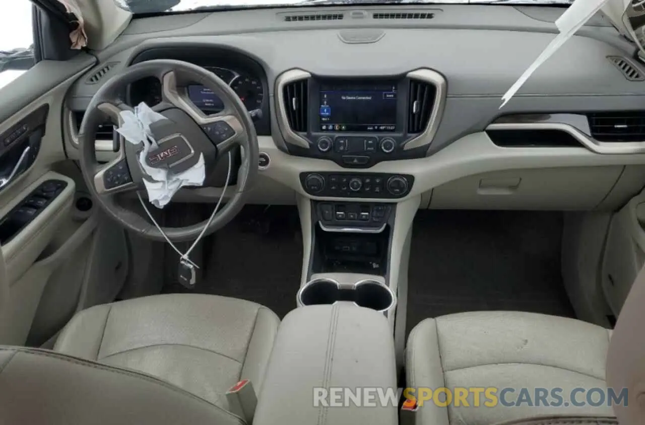 8 fotografías del automóvil dañado 3GKALXEX9KL224548 GMC TERRAIN 2019