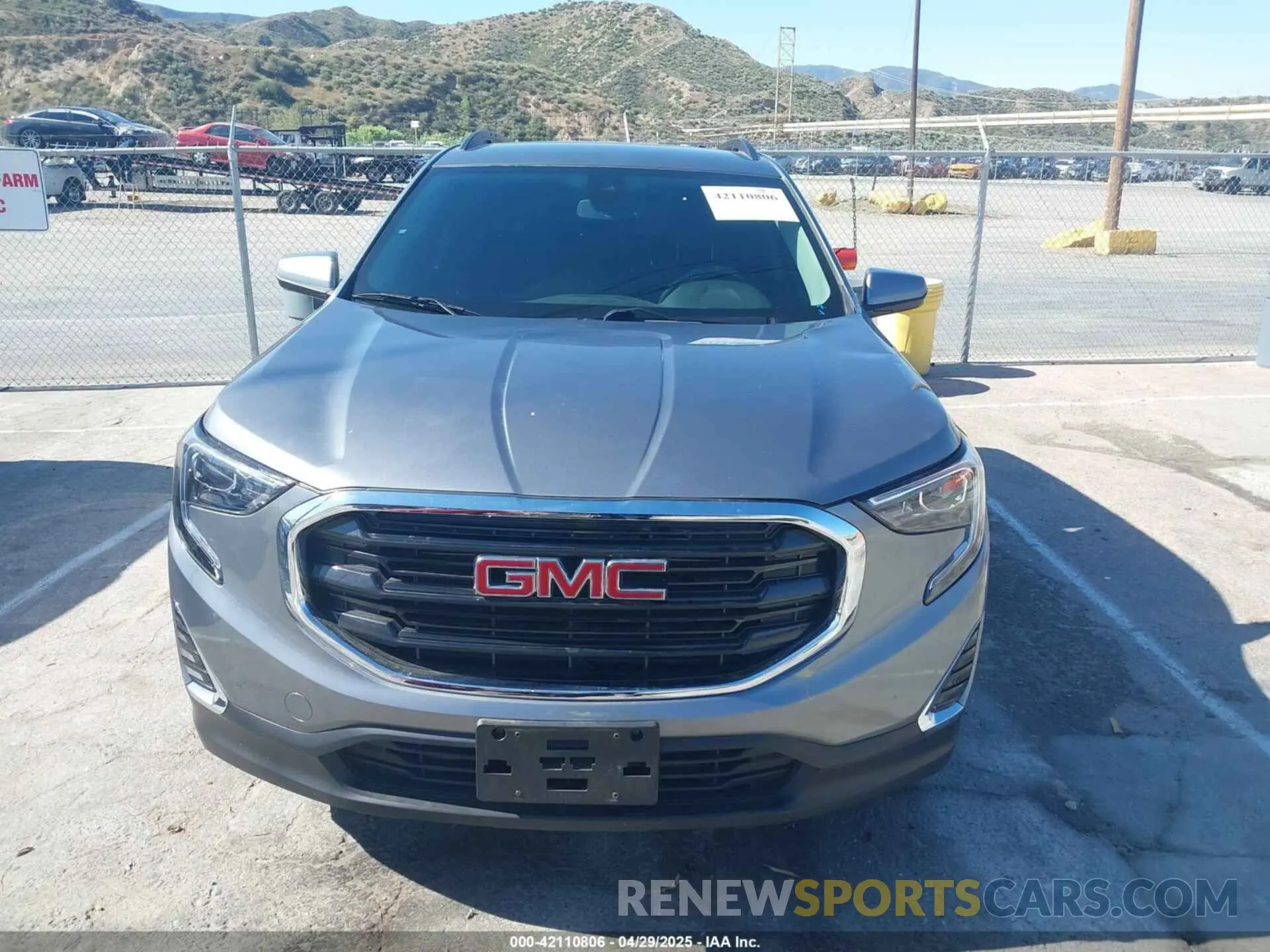 12 fotografías del automóvil dañado 3GKALMEV0LL110856 GMC TERRAIN 2020
