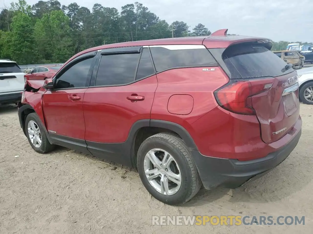 2 fotografías del automóvil dañado 3GKALMEV0LL158793 GMC TERRAIN 2020
