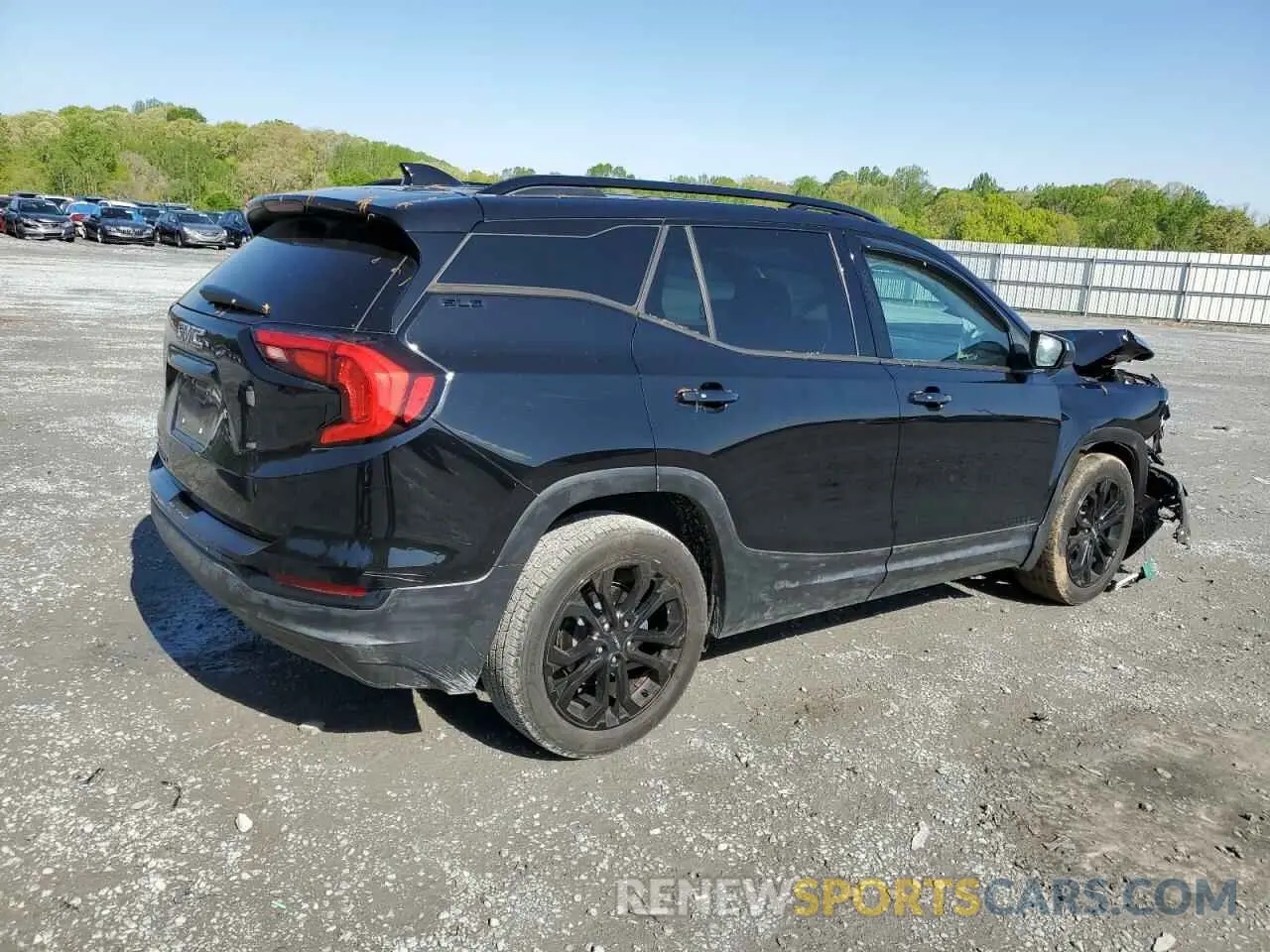 3 fotografías del automóvil dañado 3GKALMEV0LL179840 GMC TERRAIN 2020