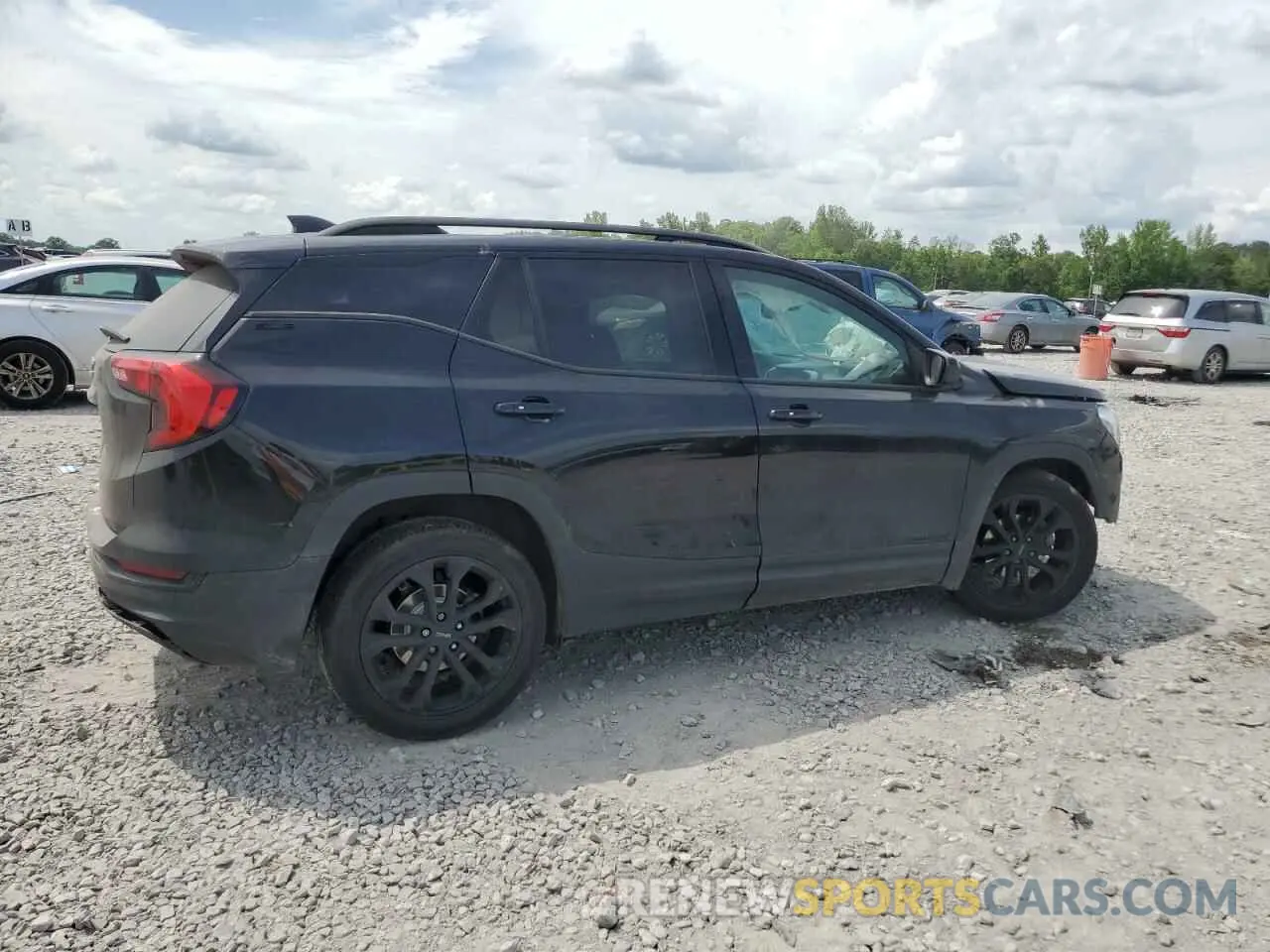 3 fotografías del automóvil dañado 3GKALMEV0LL188750 GMC TERRAIN 2020