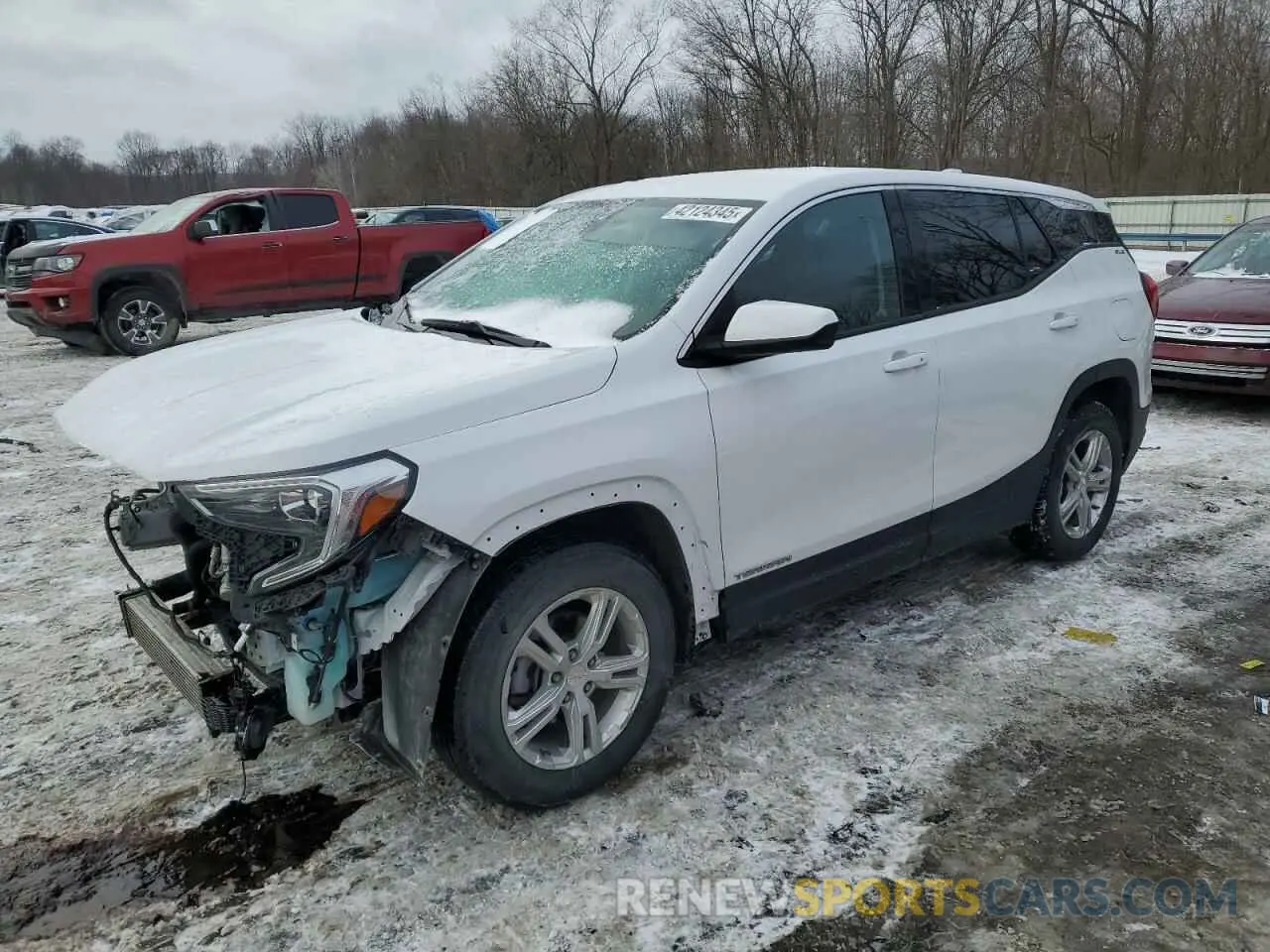 1 fotografías del automóvil dañado 3GKALMEV0LL215526 GMC TERRAIN 2020