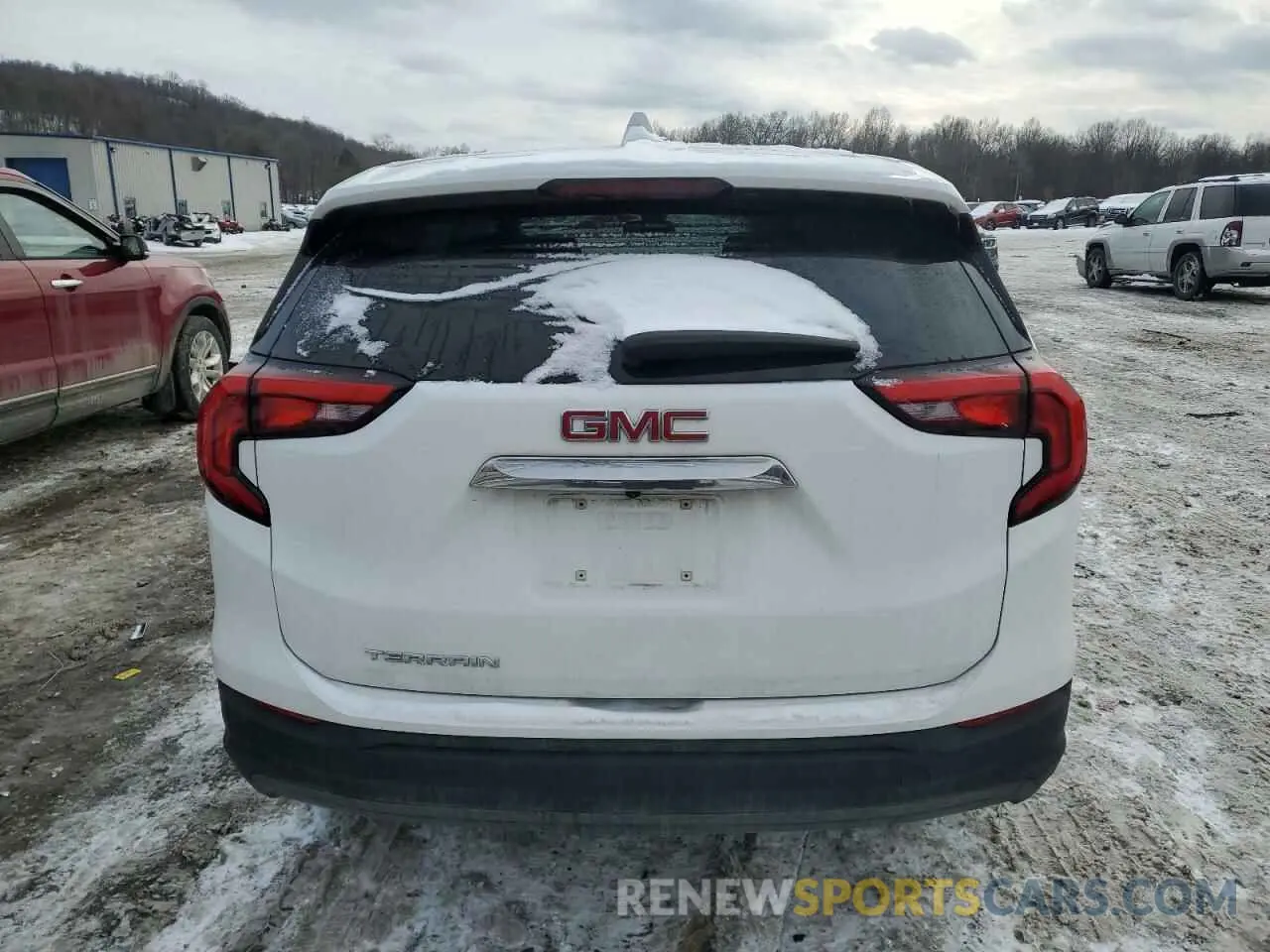 6 fotografías del automóvil dañado 3GKALMEV0LL215526 GMC TERRAIN 2020