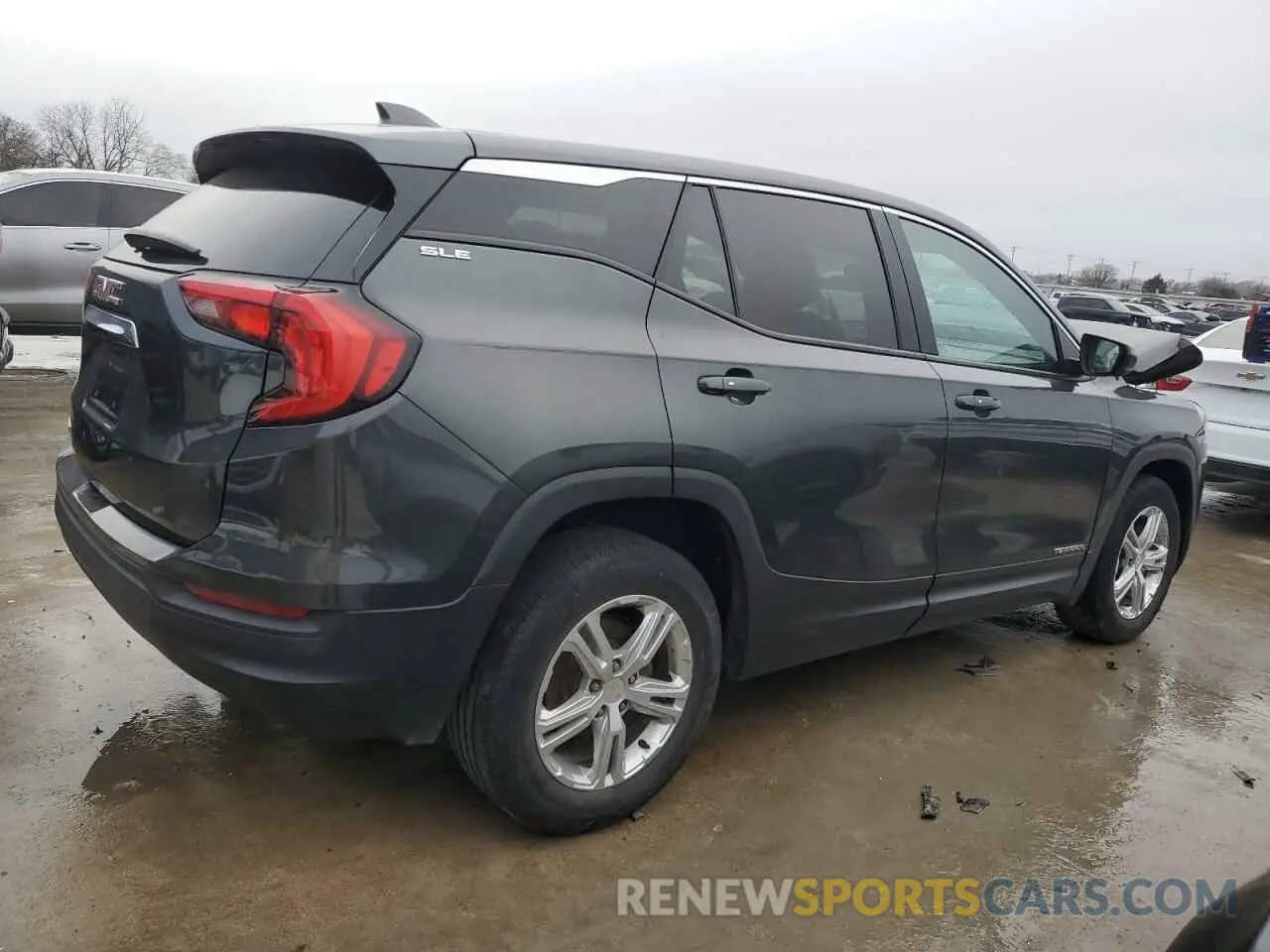 3 fotografías del automóvil dañado 3GKALMEV0LL264449 GMC TERRAIN 2020