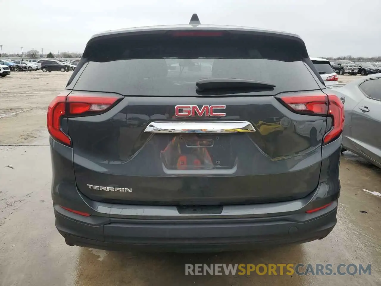 6 fotografías del automóvil dañado 3GKALMEV0LL264449 GMC TERRAIN 2020