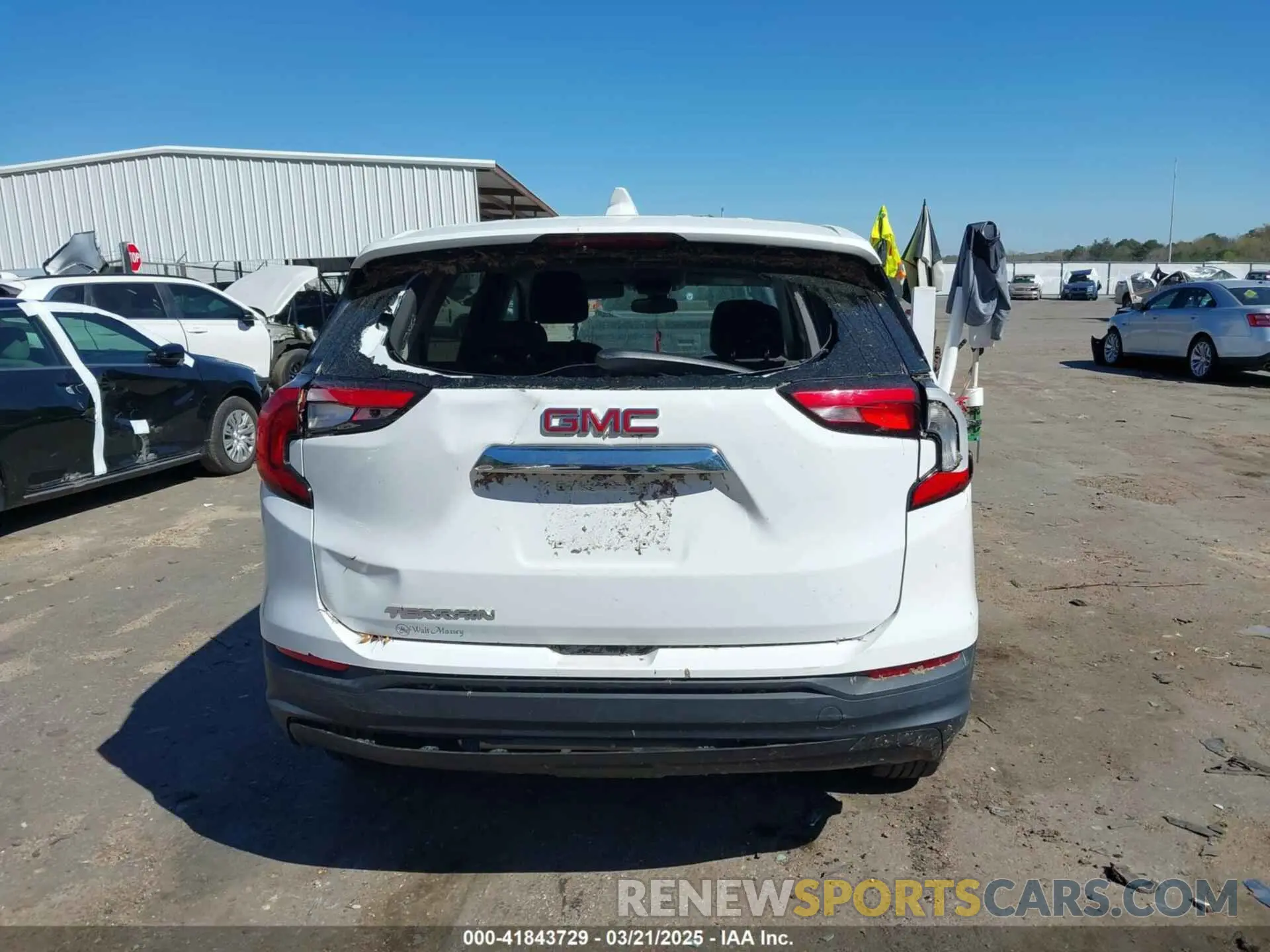 16 fotografías del automóvil dañado 3GKALMEV1LL224087 GMC TERRAIN 2020