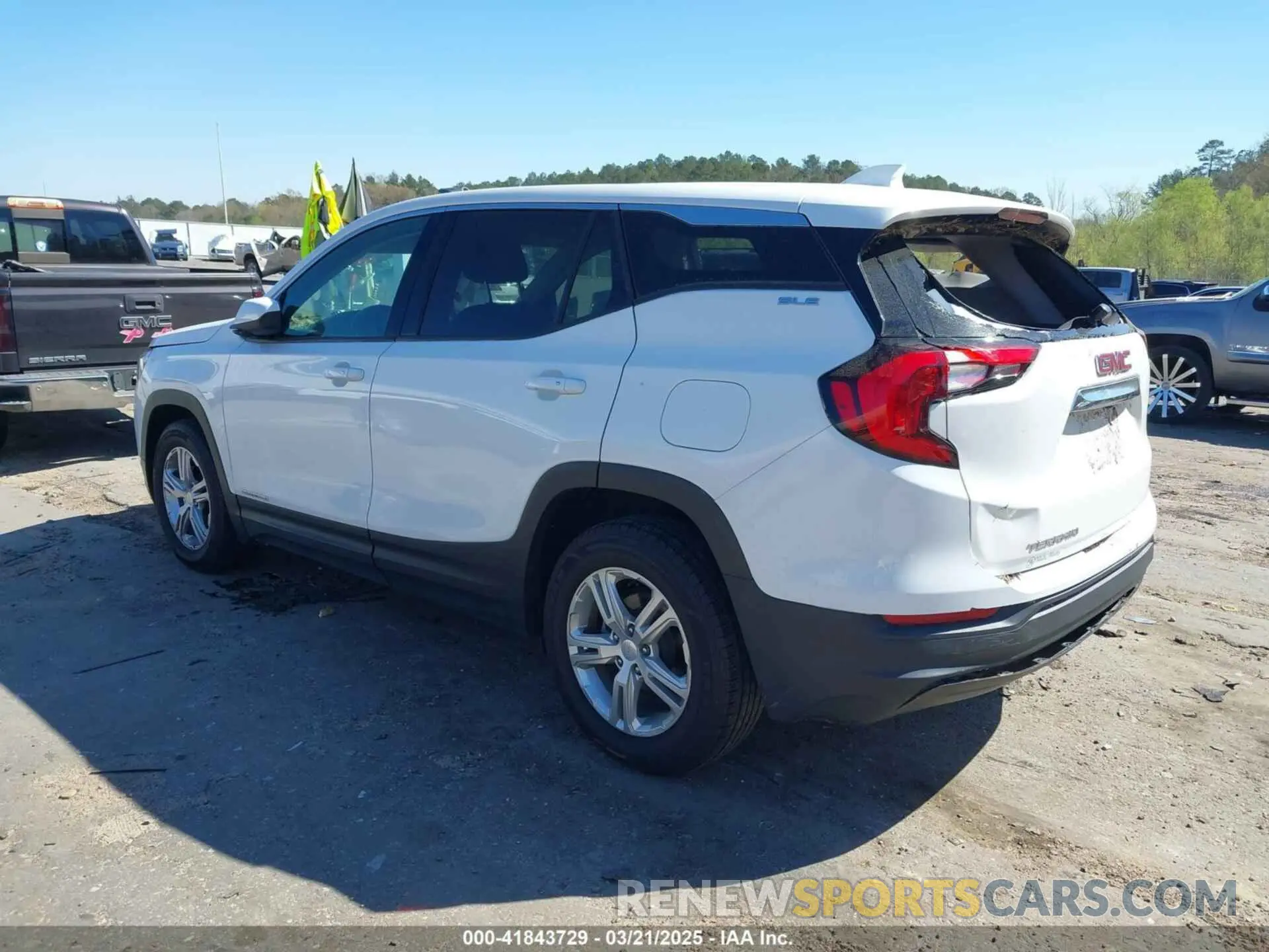 3 fotografías del automóvil dañado 3GKALMEV1LL224087 GMC TERRAIN 2020