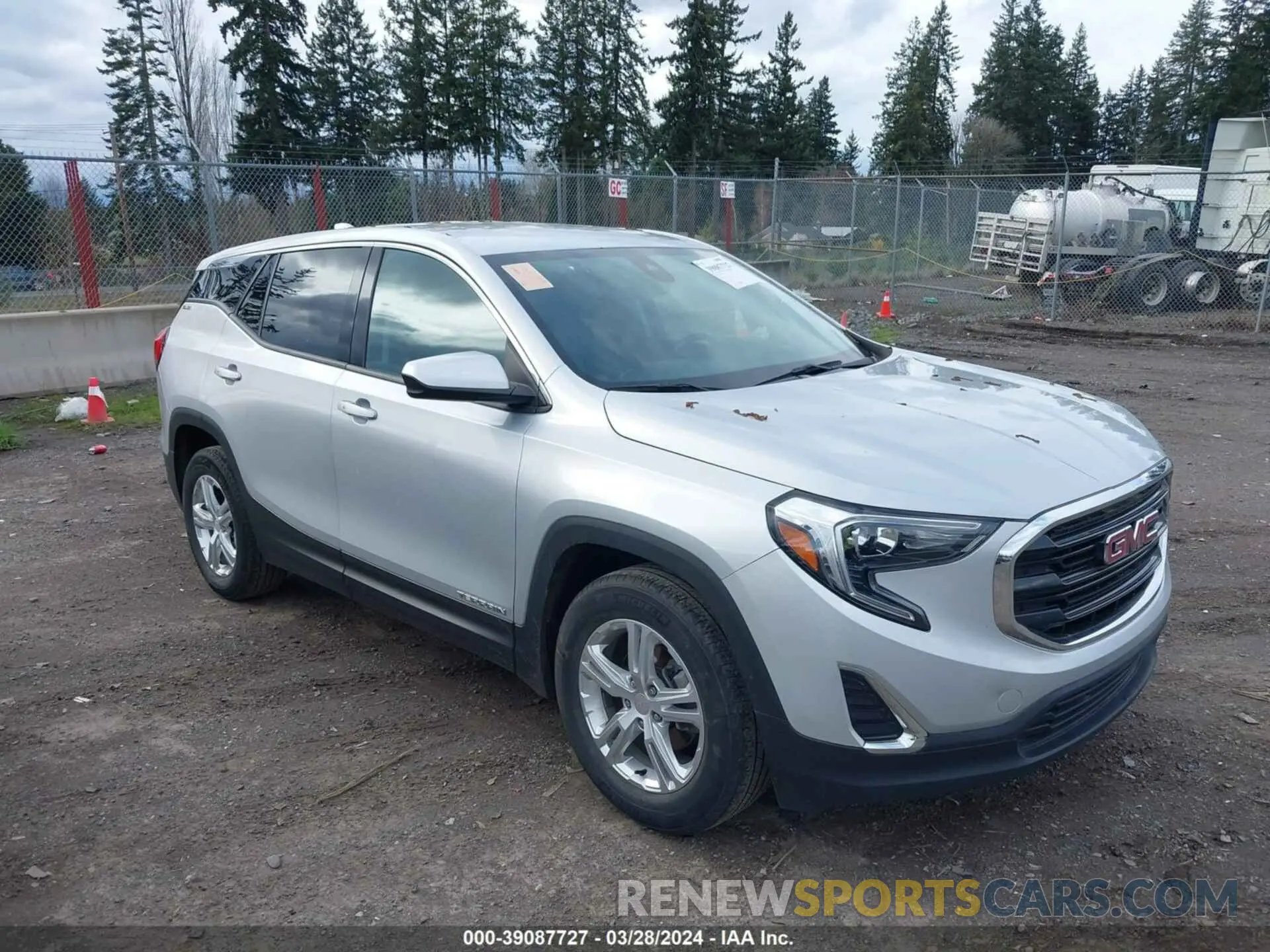 1 fotografías del automóvil dañado 3GKALMEV1LL225398 GMC TERRAIN 2020