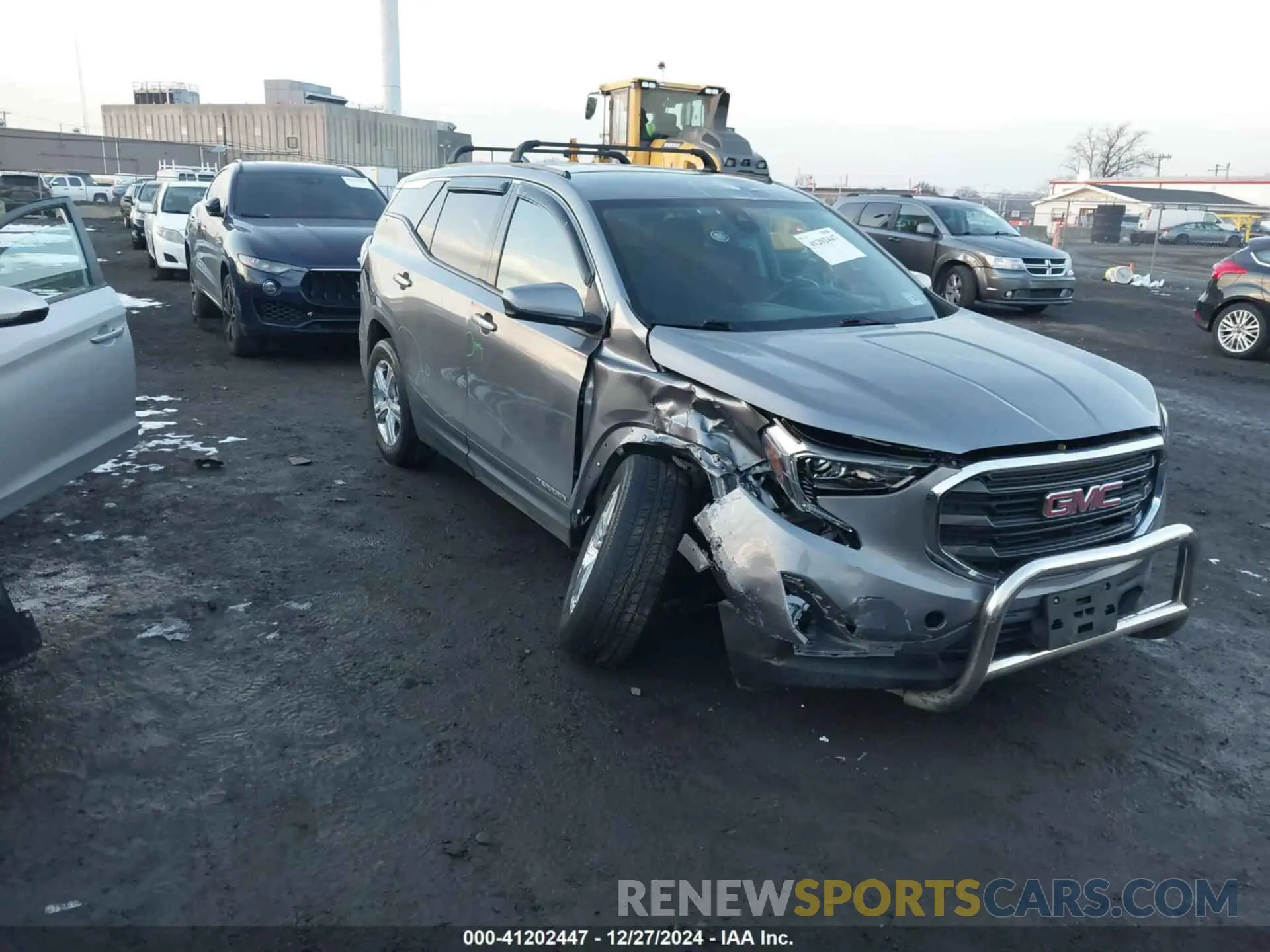 1 fotografías del automóvil dañado 3GKALMEV1LL233436 GMC TERRAIN 2020
