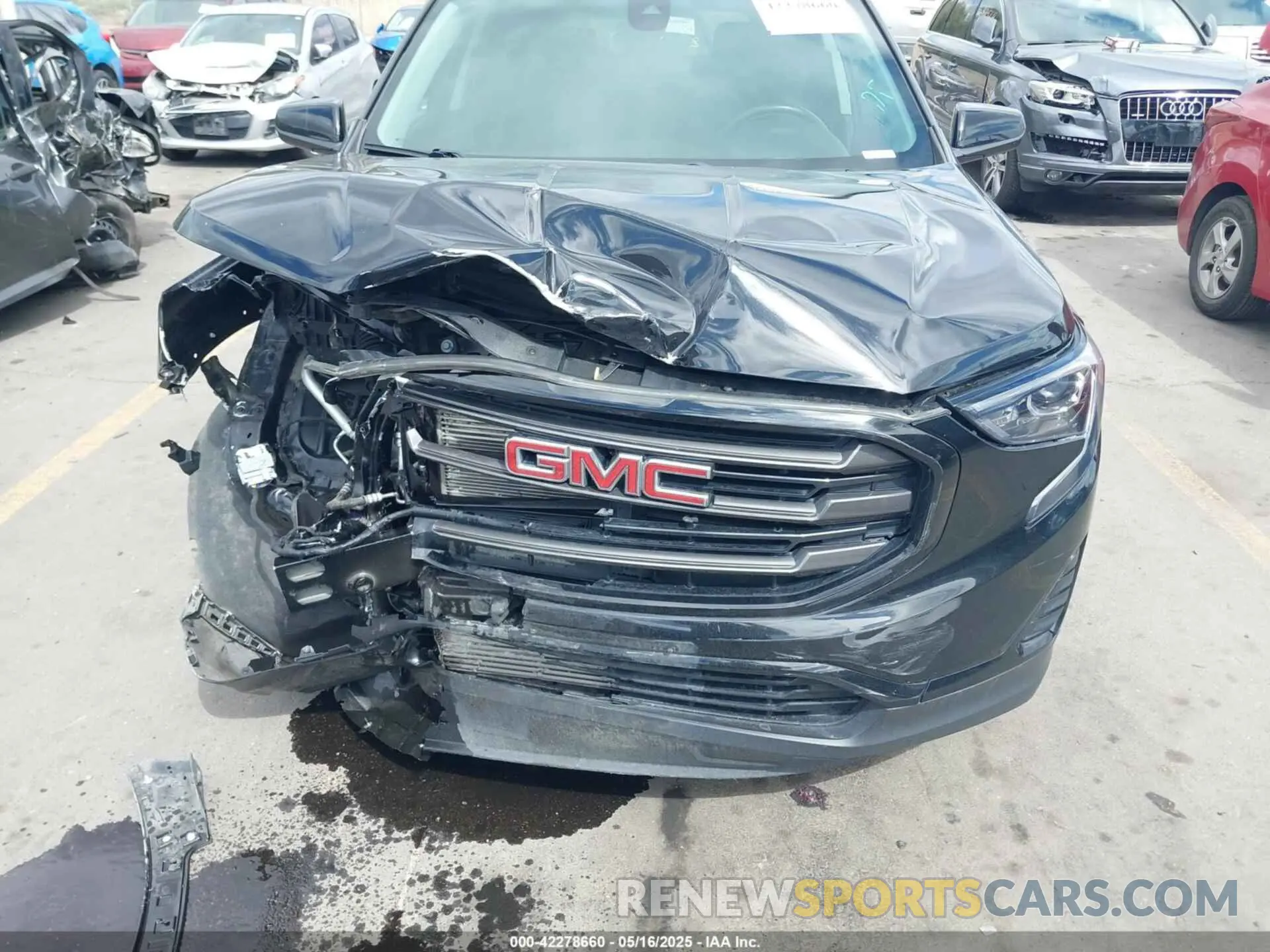 12 fotografías del automóvil dañado 3GKALMEV1LL344326 GMC TERRAIN 2020