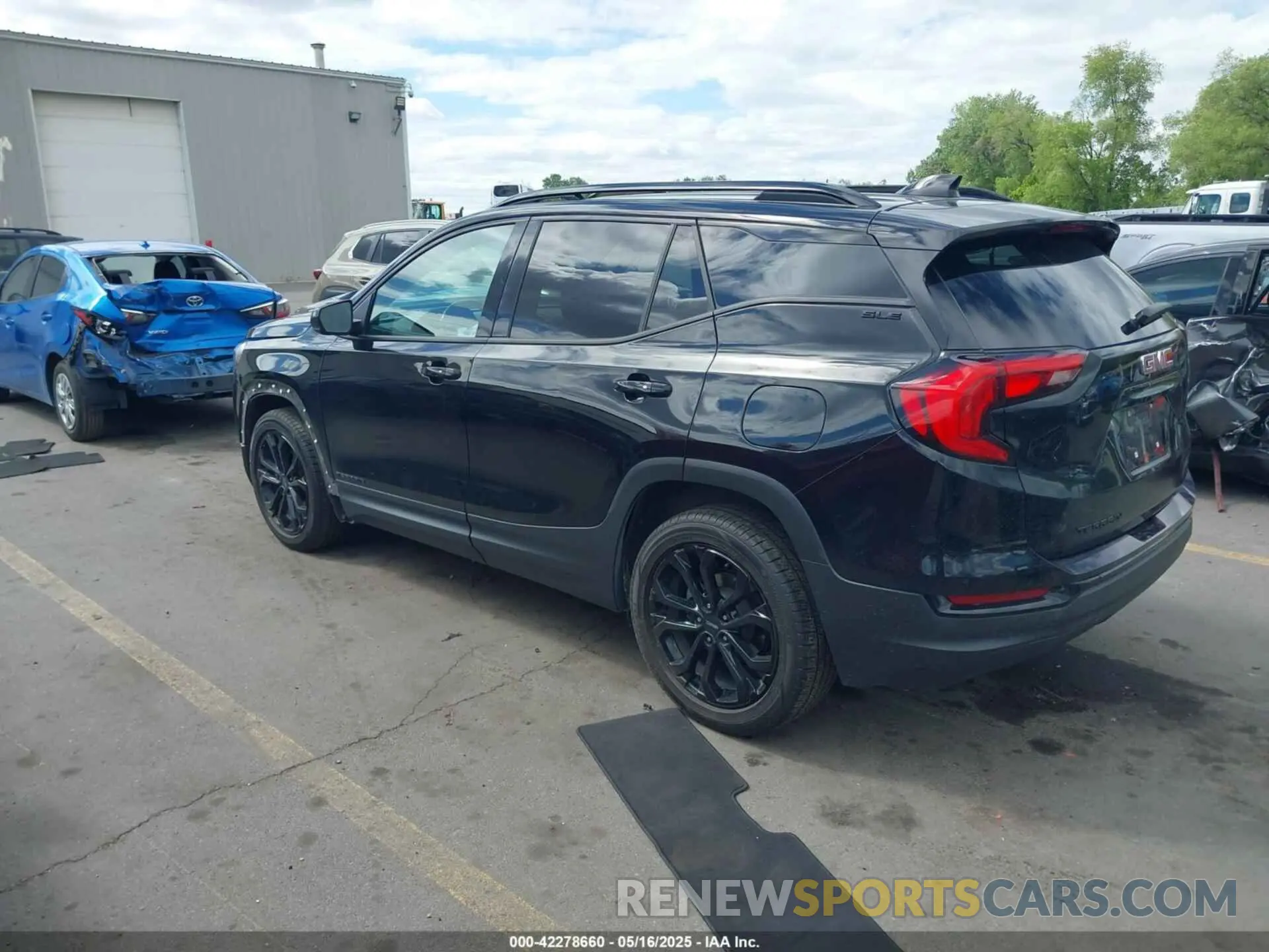 3 fotografías del automóvil dañado 3GKALMEV1LL344326 GMC TERRAIN 2020