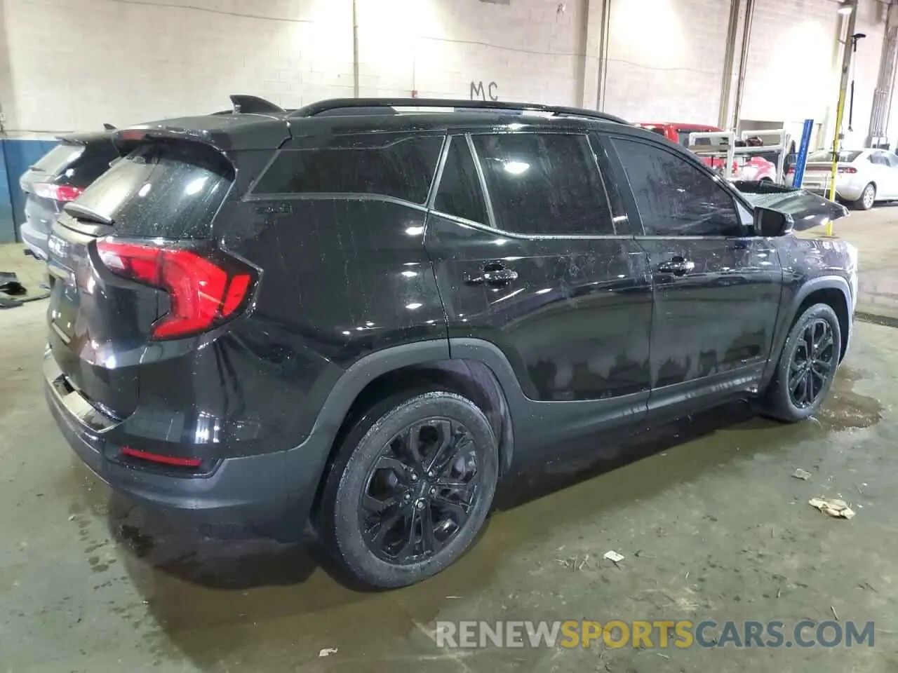 3 fotografías del automóvil dañado 3GKALMEV2LL124466 GMC TERRAIN 2020