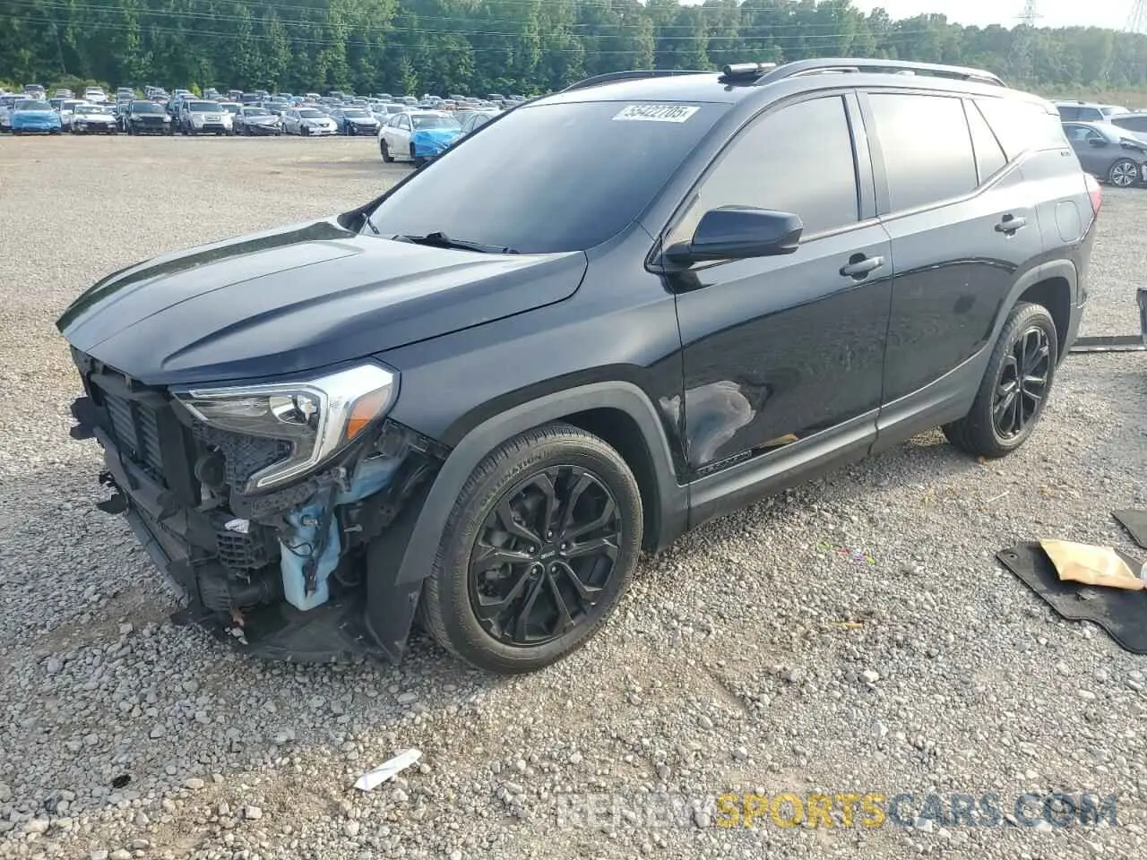 1 fotografías del automóvil dañado 3GKALMEV2LL129876 GMC TERRAIN 2020
