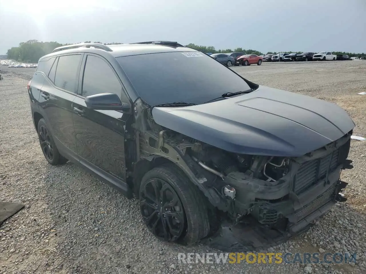 4 fotografías del automóvil dañado 3GKALMEV2LL129876 GMC TERRAIN 2020