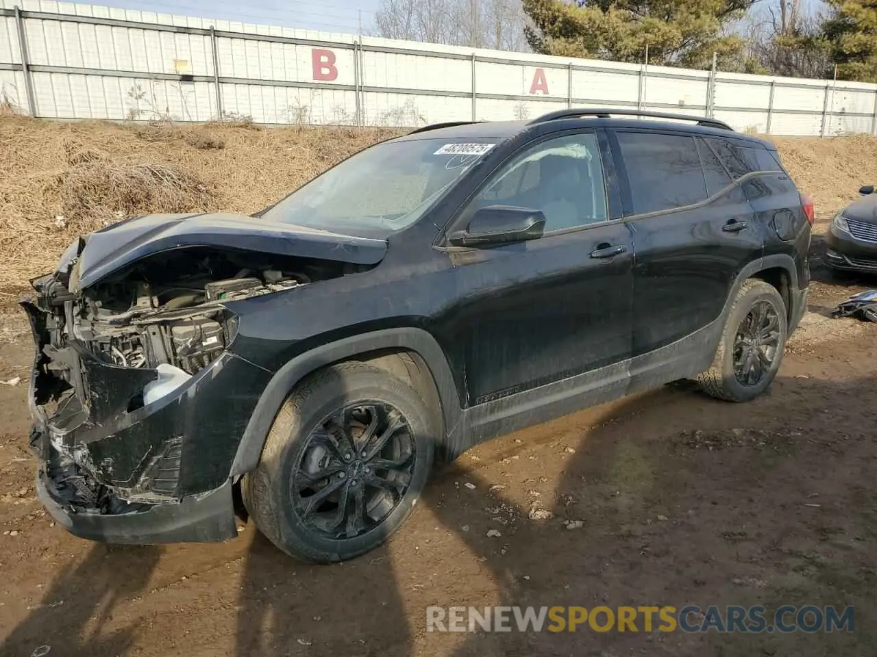 1 fotografías del automóvil dañado 3GKALMEV2LL154518 GMC TERRAIN 2020