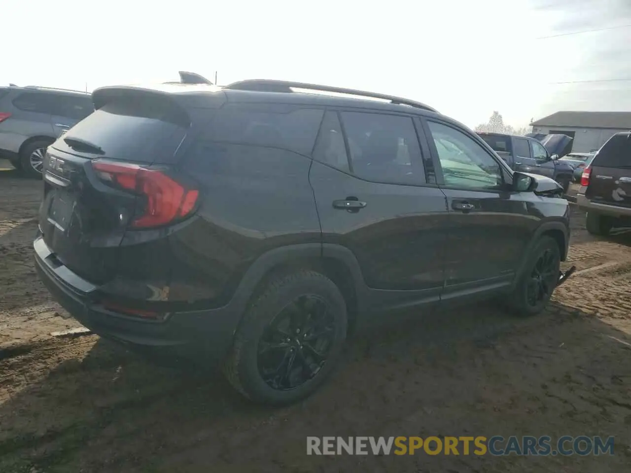 3 fotografías del automóvil dañado 3GKALMEV2LL154518 GMC TERRAIN 2020
