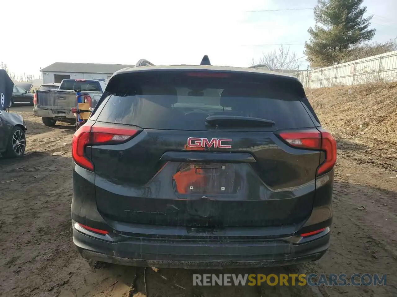 6 fotografías del automóvil dañado 3GKALMEV2LL154518 GMC TERRAIN 2020