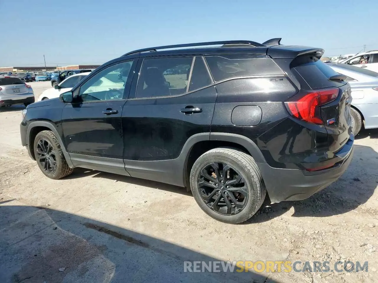 2 fotografías del automóvil dañado 3GKALMEV2LL296240 GMC TERRAIN 2020