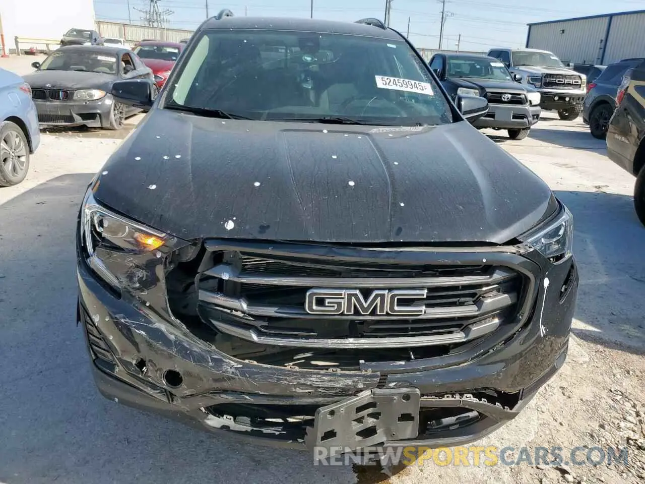 5 fotografías del automóvil dañado 3GKALMEV2LL296240 GMC TERRAIN 2020