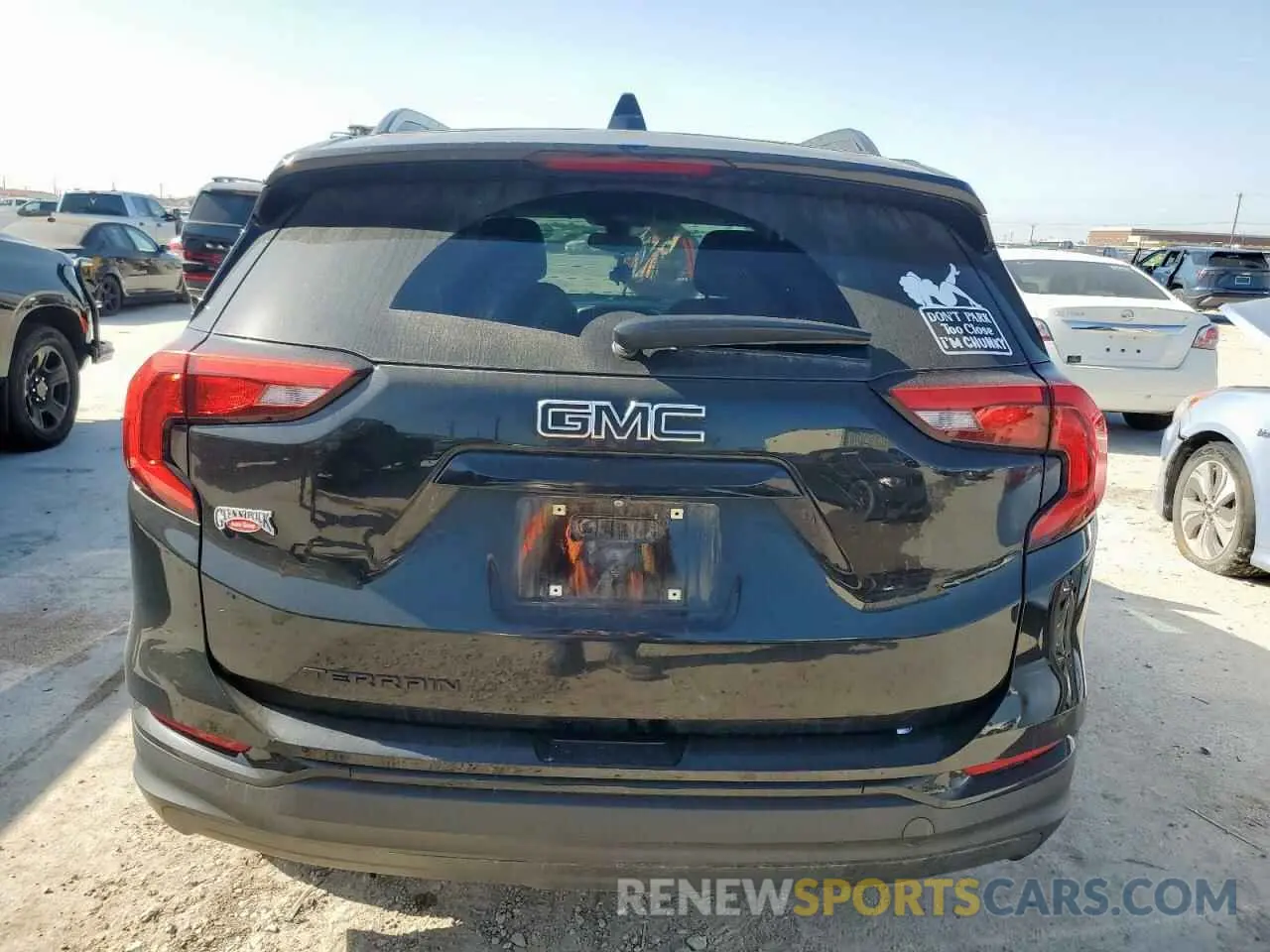 6 fotografías del automóvil dañado 3GKALMEV2LL296240 GMC TERRAIN 2020