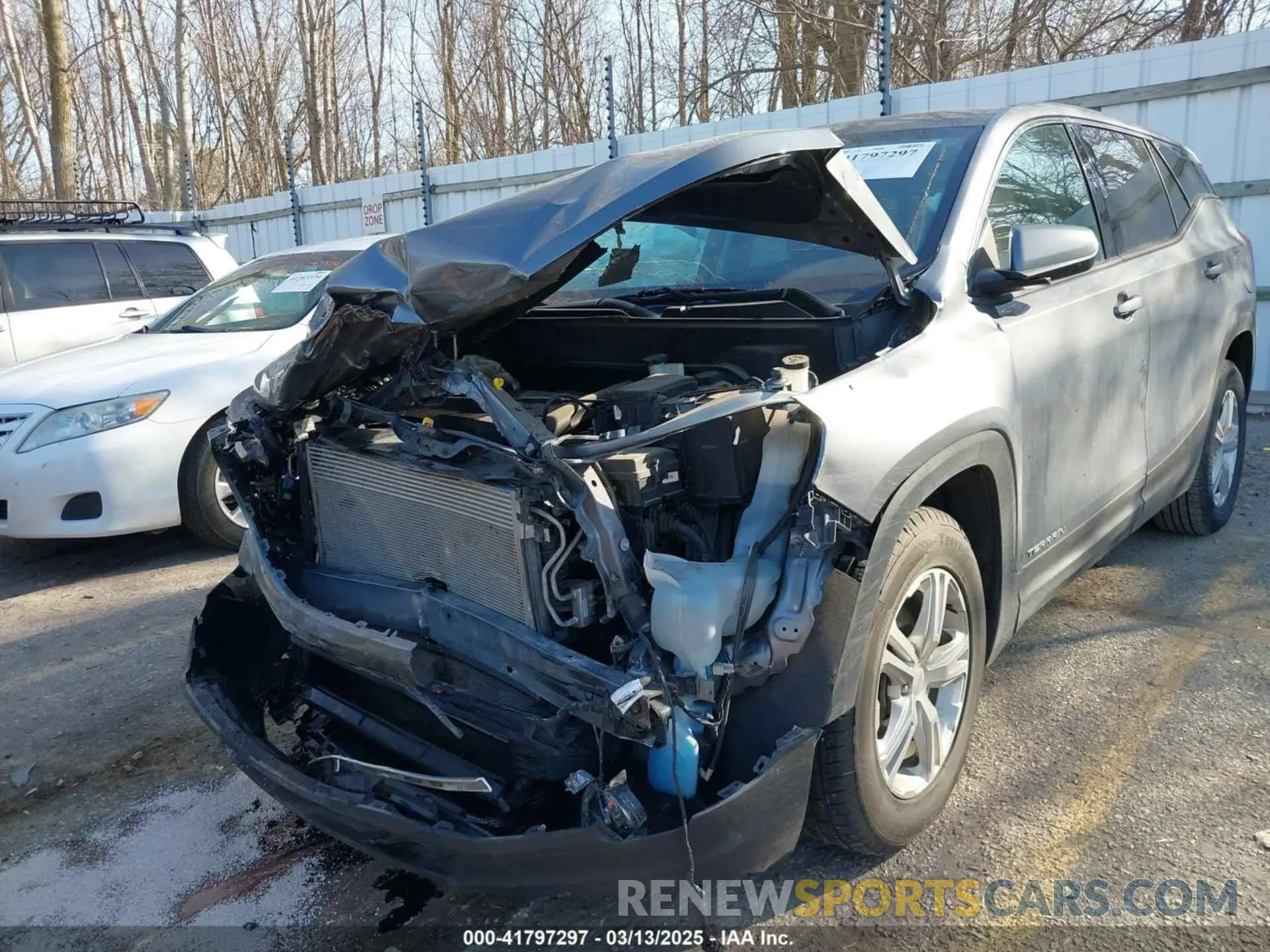 6 fotografías del automóvil dañado 3GKALMEV3LL174261 GMC TERRAIN 2020
