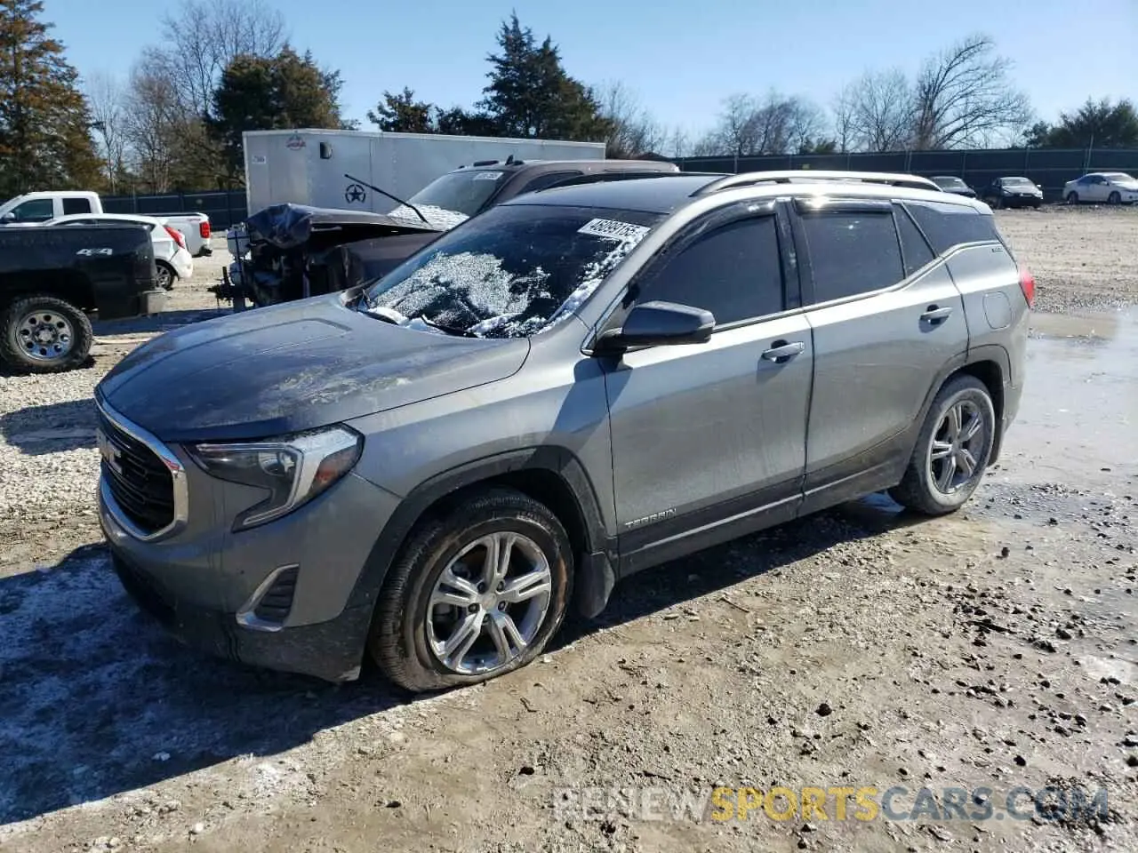 1 fotografías del automóvil dañado 3GKALMEV3LL203614 GMC TERRAIN 2020