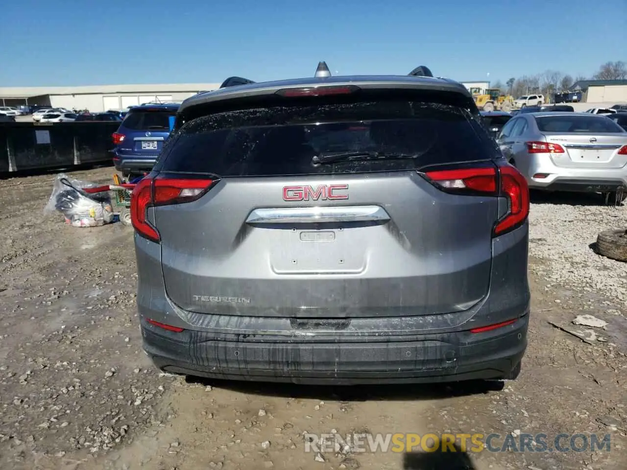 6 fotografías del automóvil dañado 3GKALMEV3LL203614 GMC TERRAIN 2020