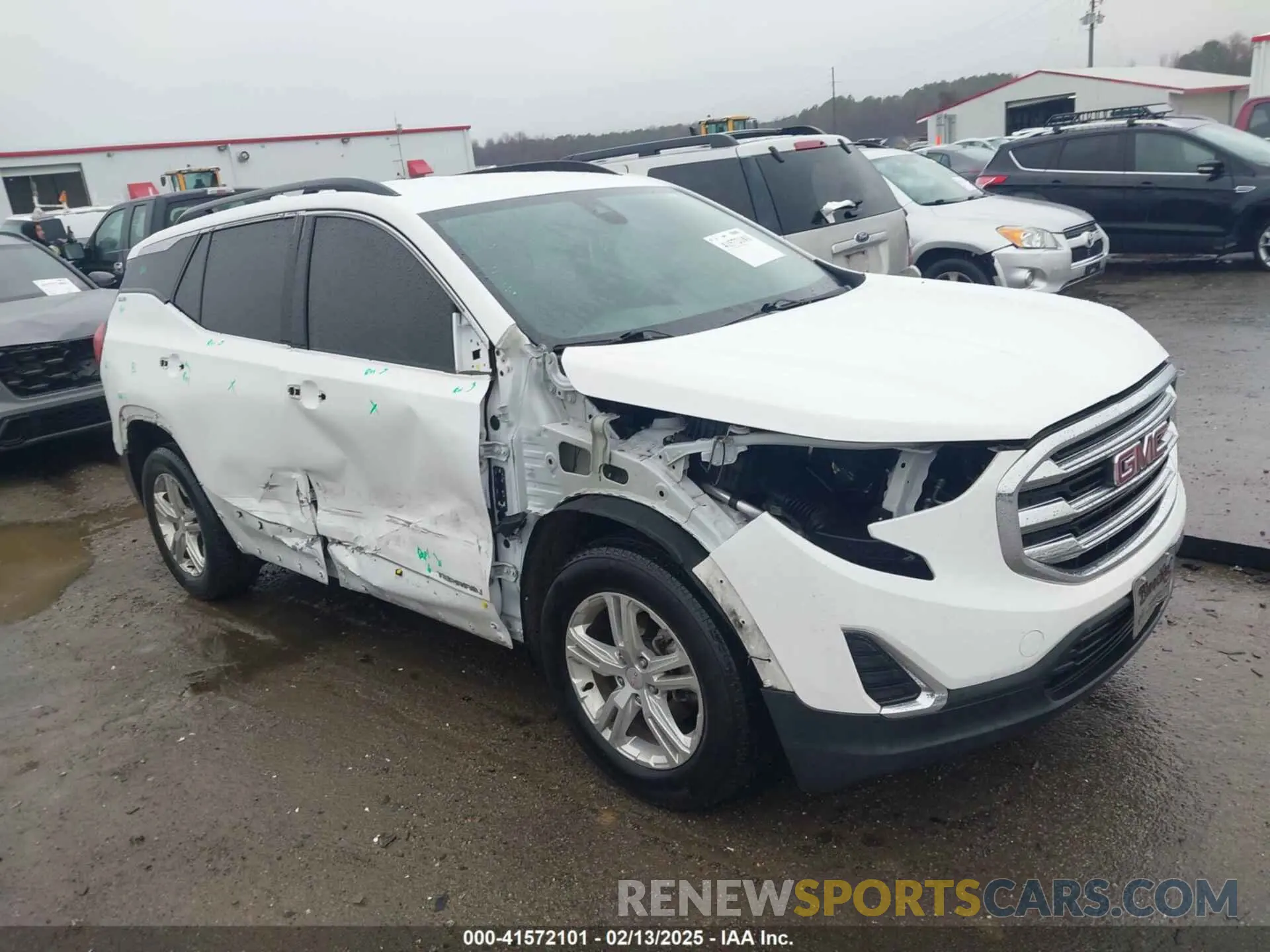 1 fotografías del automóvil dañado 3GKALMEV3LL210420 GMC TERRAIN 2020