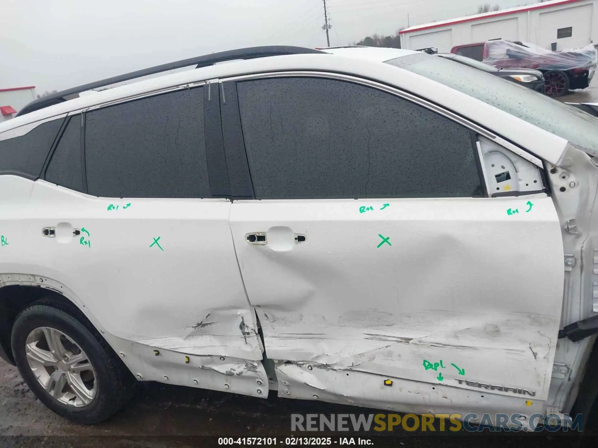14 fotografías del automóvil dañado 3GKALMEV3LL210420 GMC TERRAIN 2020