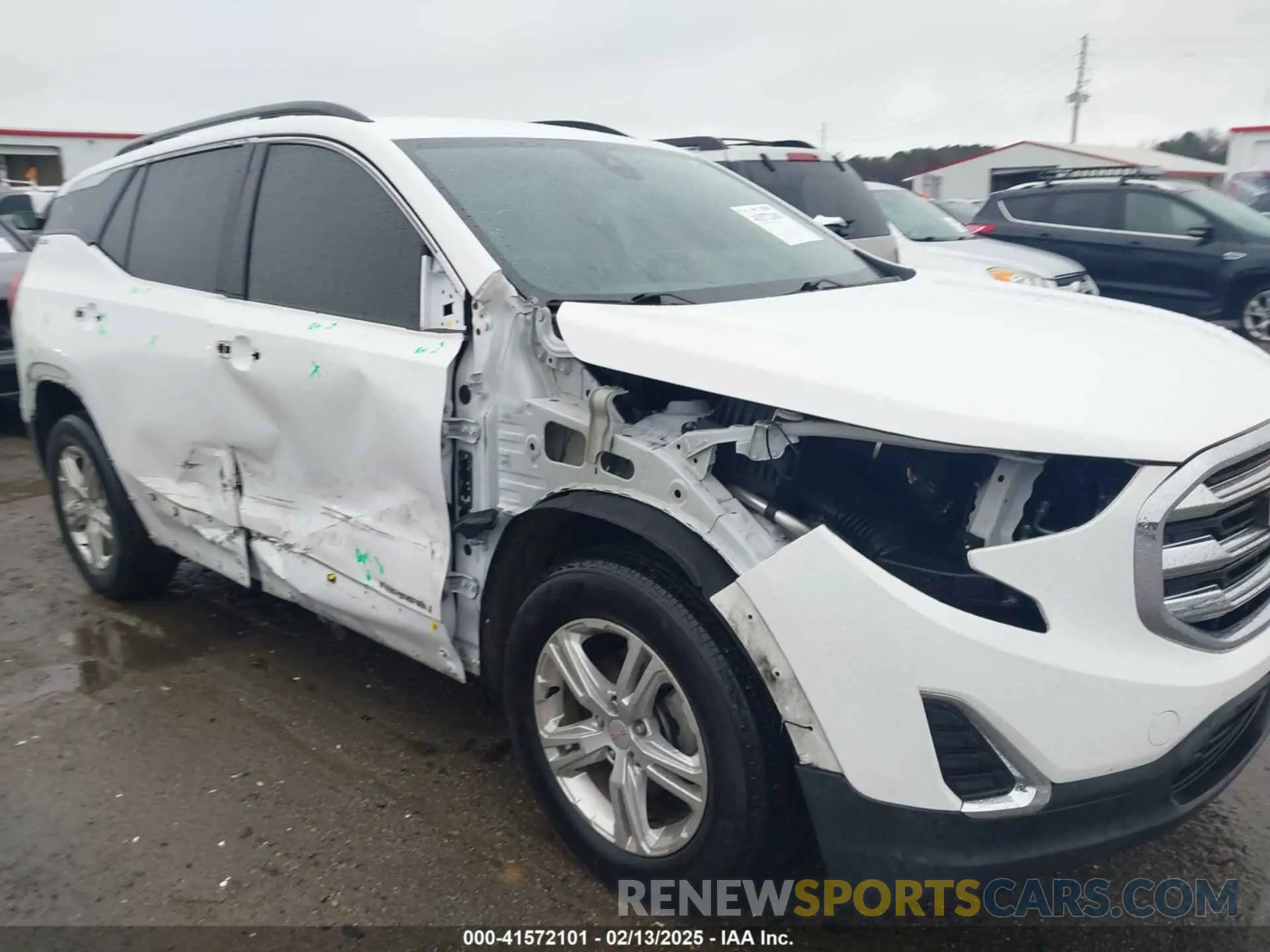 6 fotografías del automóvil dañado 3GKALMEV3LL210420 GMC TERRAIN 2020