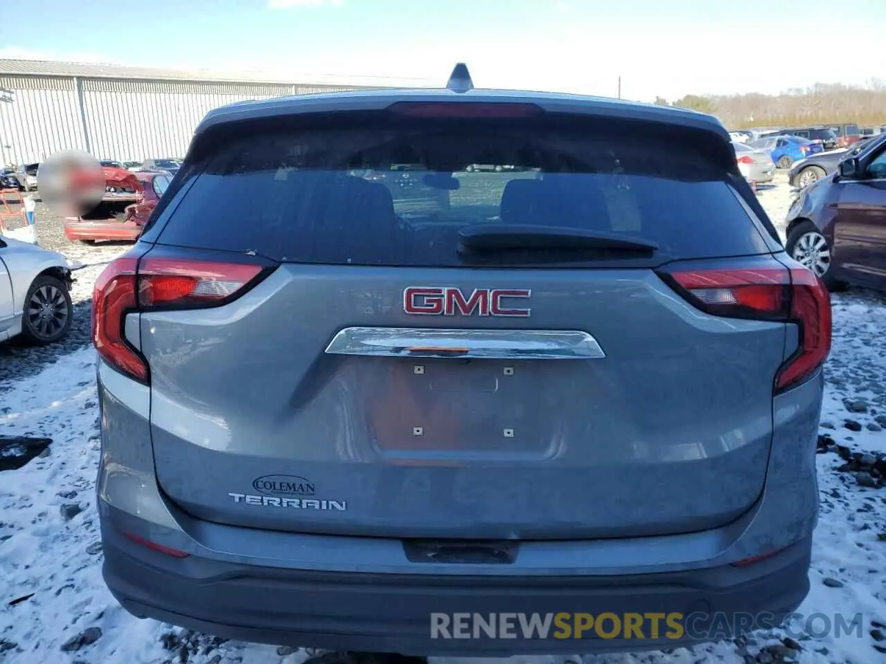 6 fotografías del automóvil dañado 3GKALMEV4LL215707 GMC TERRAIN 2020