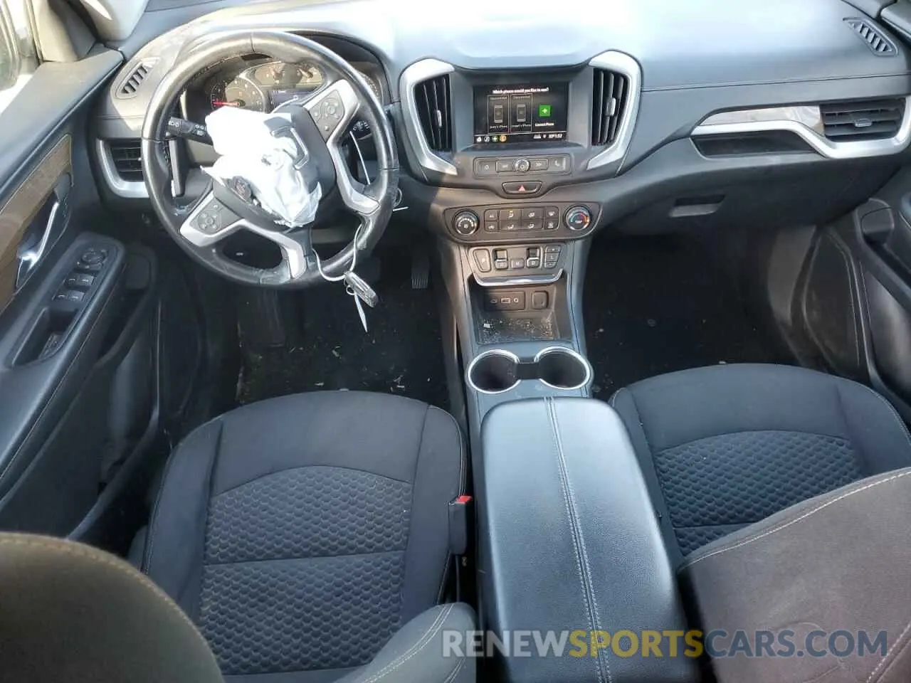 8 fotografías del automóvil dañado 3GKALMEV4LL215707 GMC TERRAIN 2020