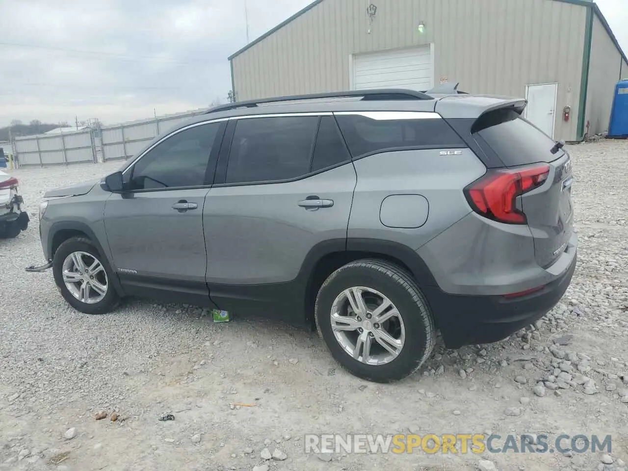 2 fotografías del automóvil dañado 3GKALMEV5LL202108 GMC TERRAIN 2020