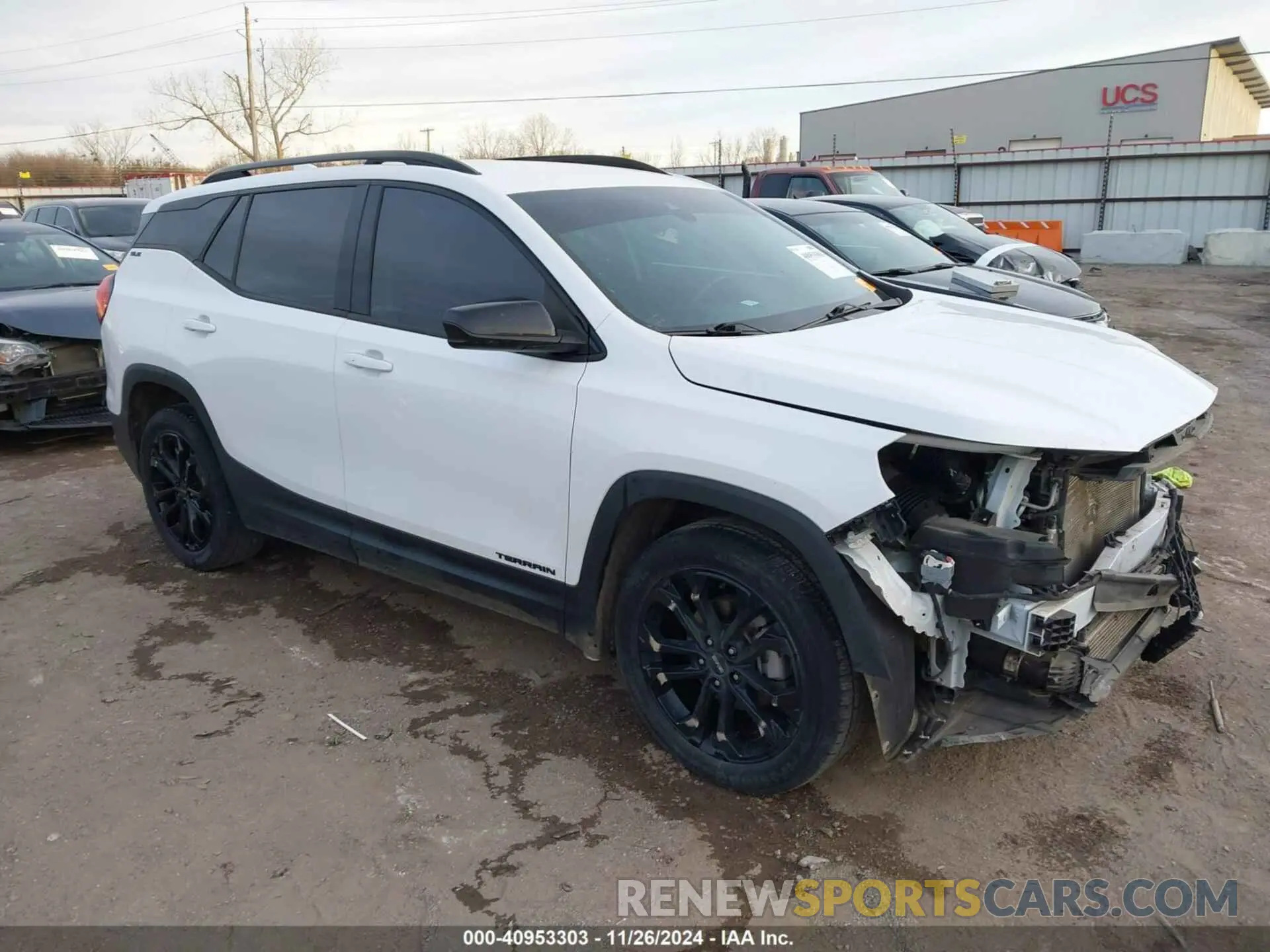 1 fotografías del automóvil dañado 3GKALMEV5LL230510 GMC TERRAIN 2020
