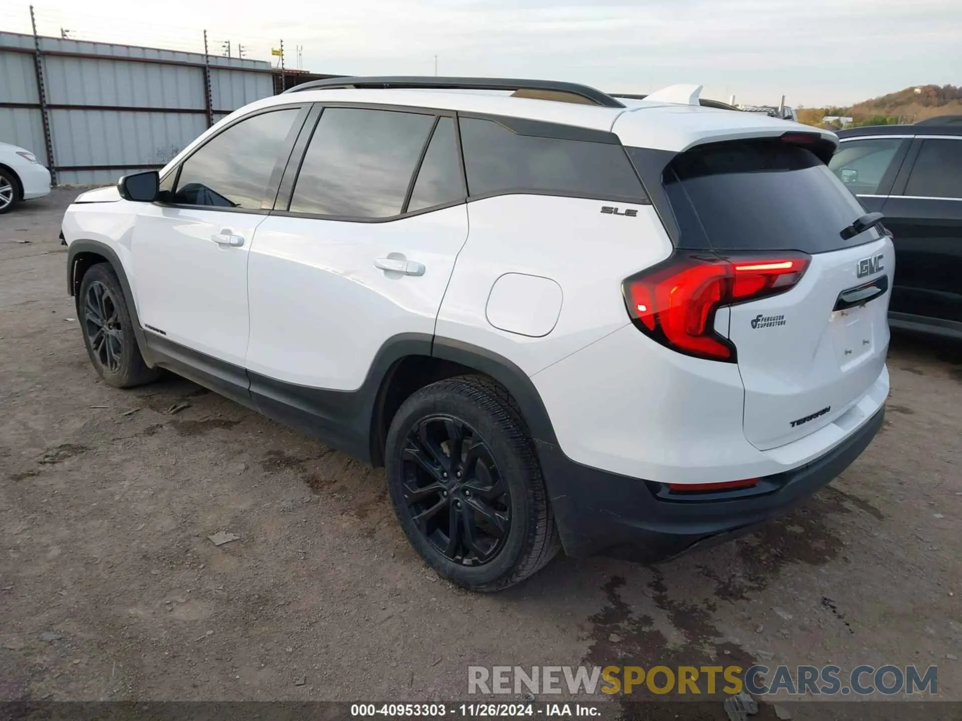 3 fotografías del automóvil dañado 3GKALMEV5LL230510 GMC TERRAIN 2020