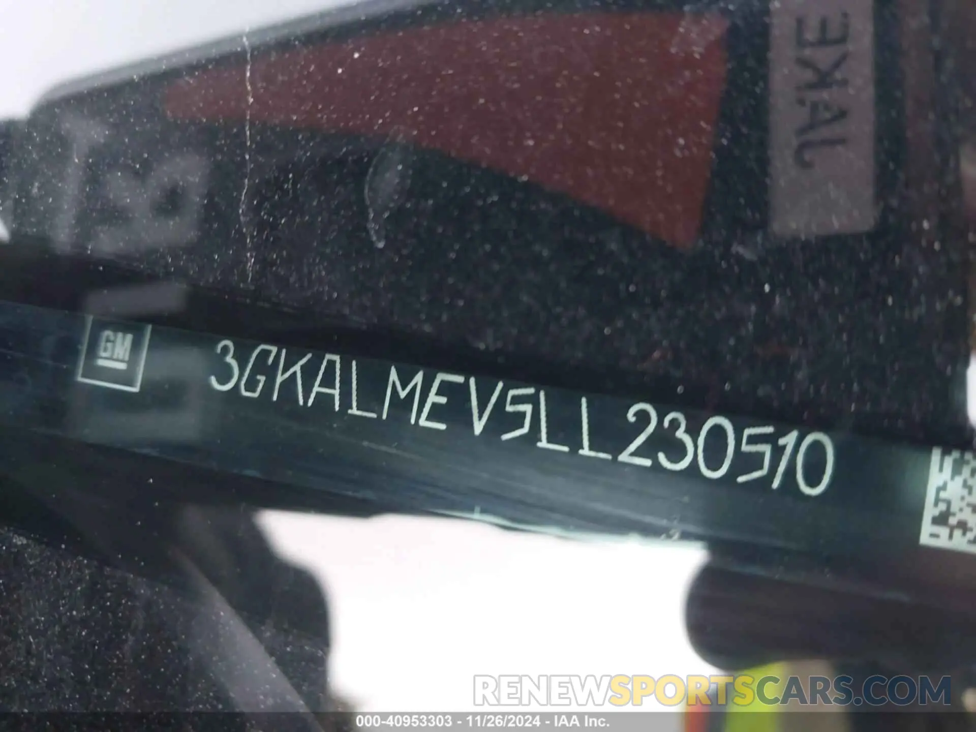 9 fotografías del automóvil dañado 3GKALMEV5LL230510 GMC TERRAIN 2020