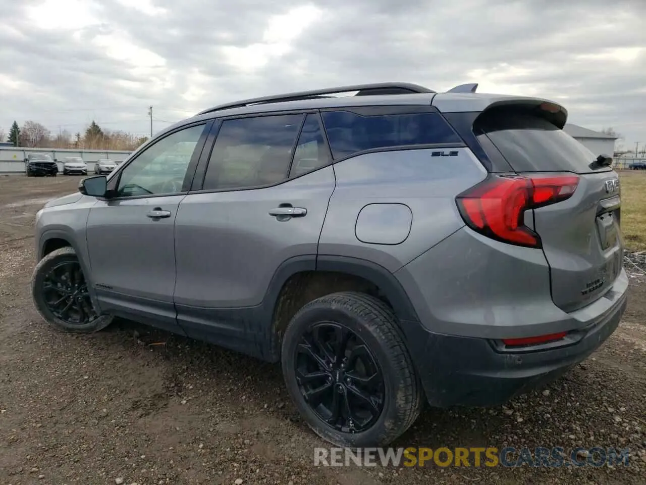 2 fotografías del automóvil dañado 3GKALMEV5LL294370 GMC TERRAIN 2020