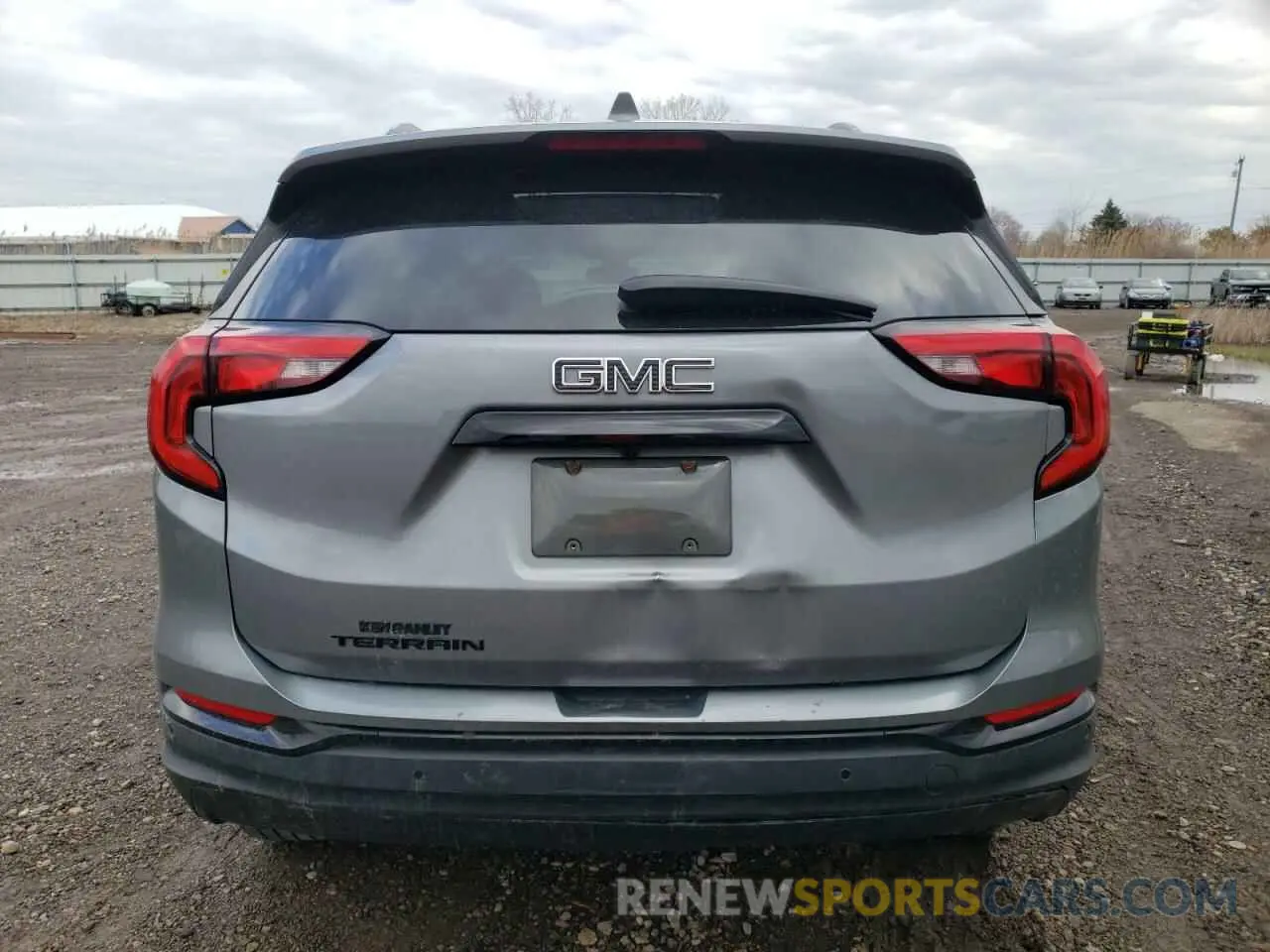 6 fotografías del automóvil dañado 3GKALMEV5LL294370 GMC TERRAIN 2020