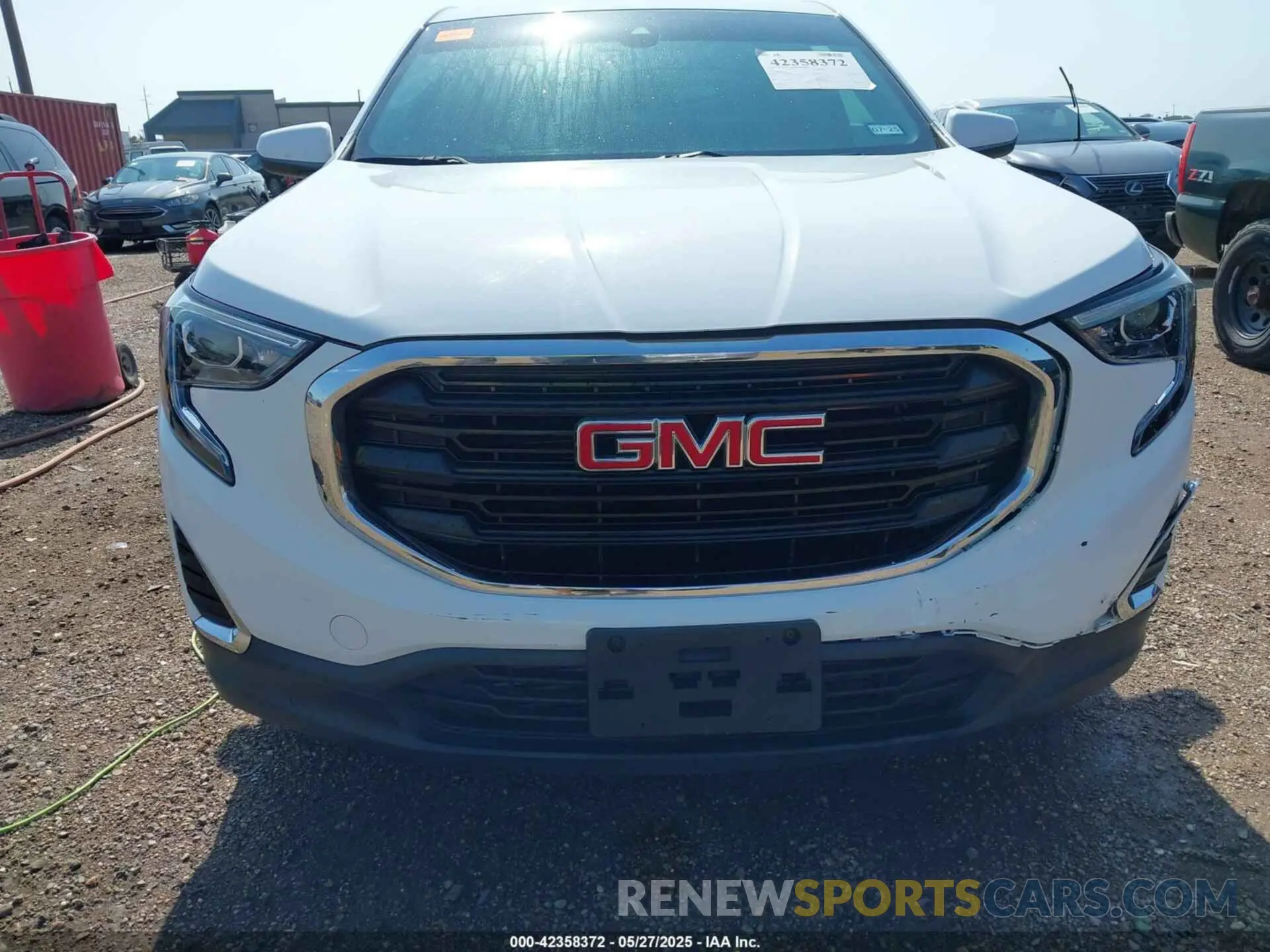 12 fotografías del automóvil dañado 3GKALMEV5LL299035 GMC TERRAIN 2020