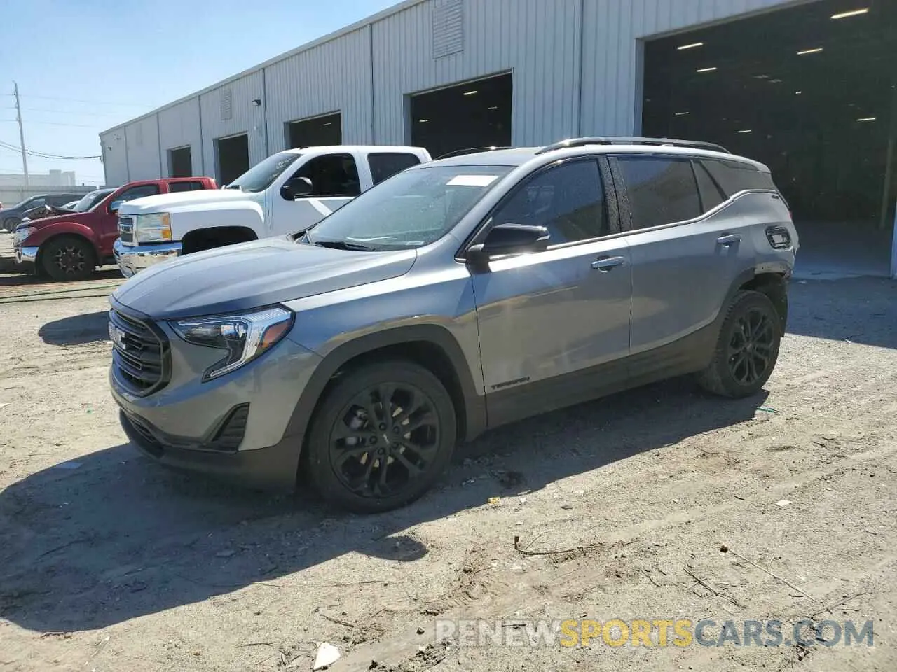 1 fotografías del automóvil dañado 3GKALMEV5LL312611 GMC TERRAIN 2020