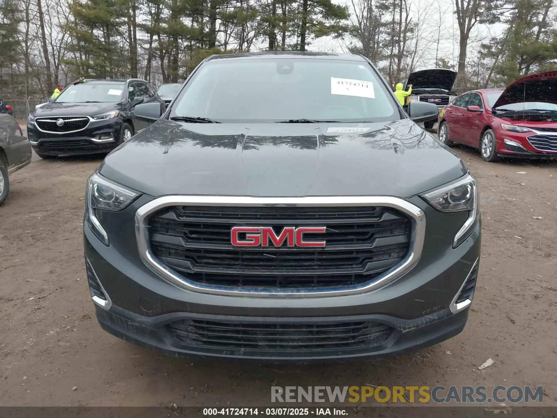 13 fotografías del automóvil dañado 3GKALMEV6LL194018 GMC TERRAIN 2020